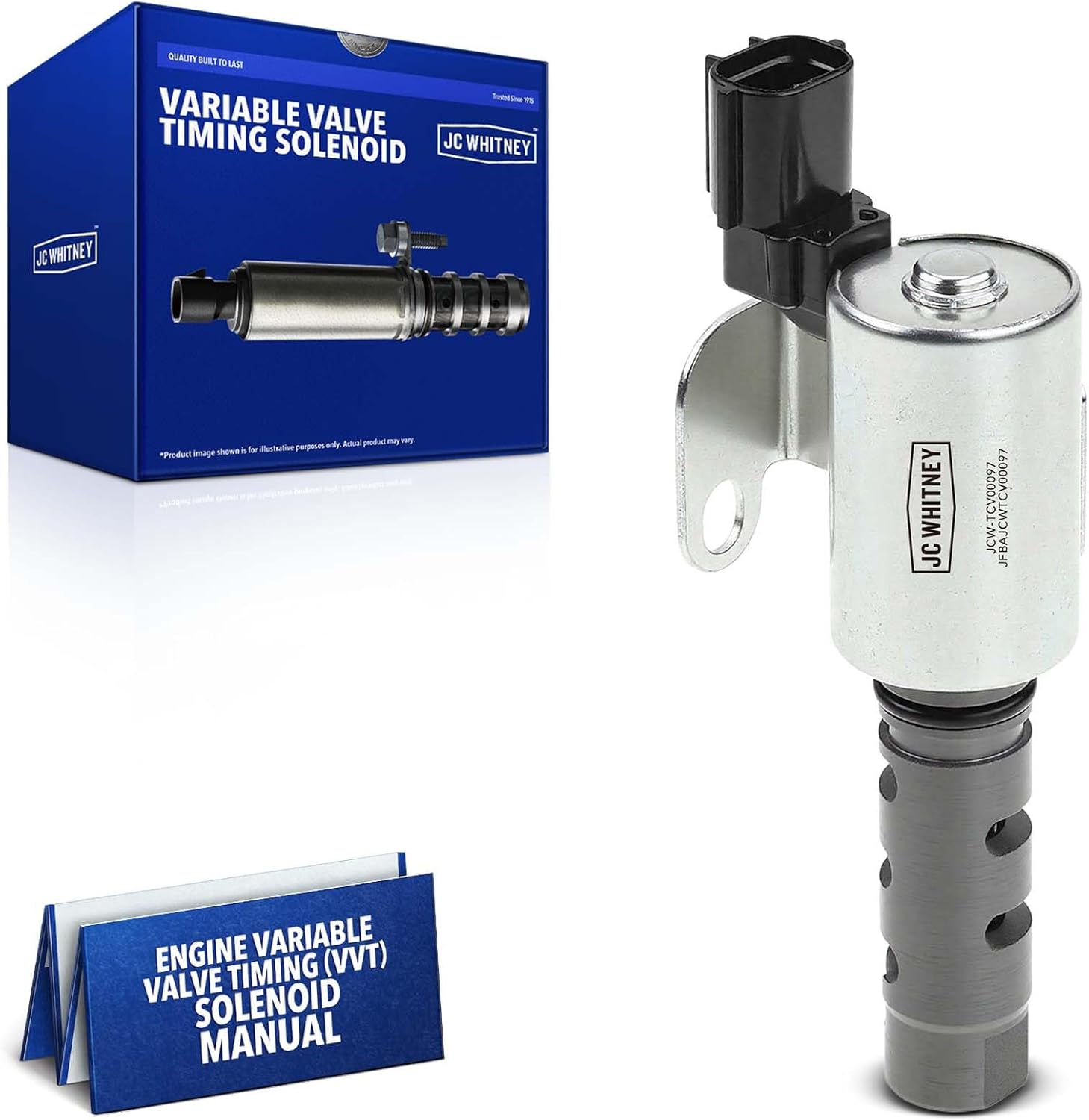 JC Whitney JFBAJCWTCV00097 Engine Variable Valve Timing Solenoid (VVT) - Compatible with Subaru Outback 2007-2009, Forester 2006-2010, Impreza 2006-2010, Legacy 2007-2009 - 2.5L