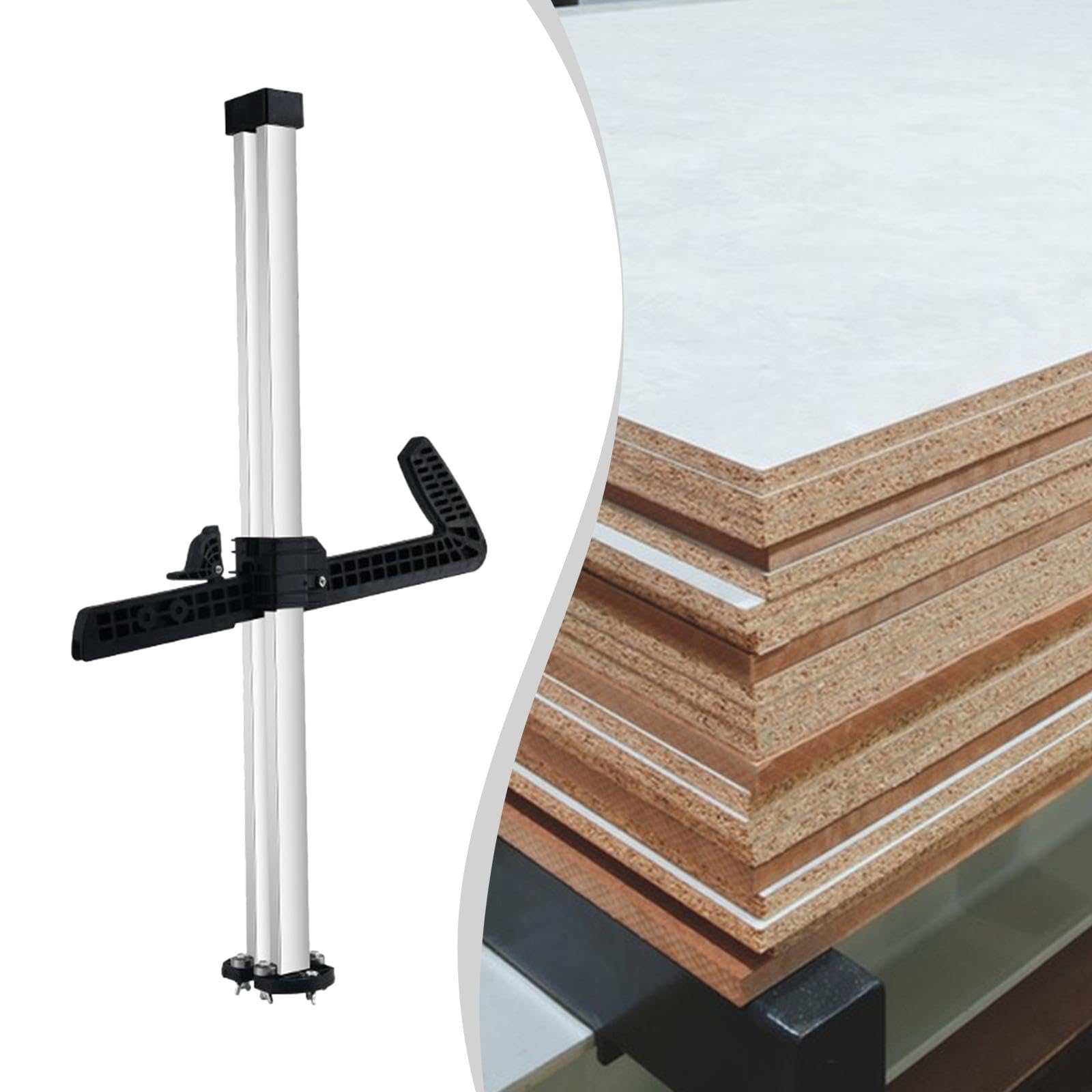 Generic Utensile per Il Taglio Del Cartongesso Pieghevole E Regolabile, Gamma di Taglio Da 2 a 60 Cm
