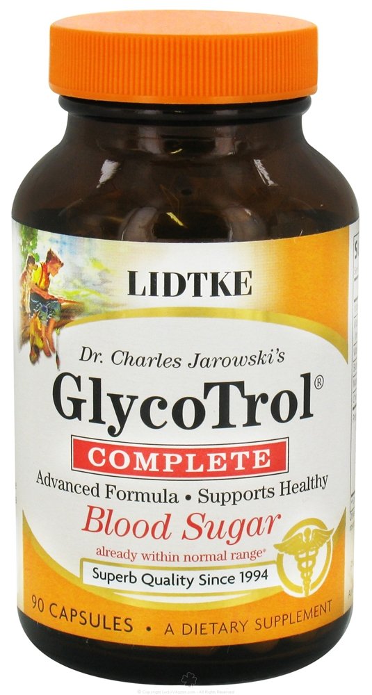 Lidtke Technologies Glycotrol Complete - 90 caps