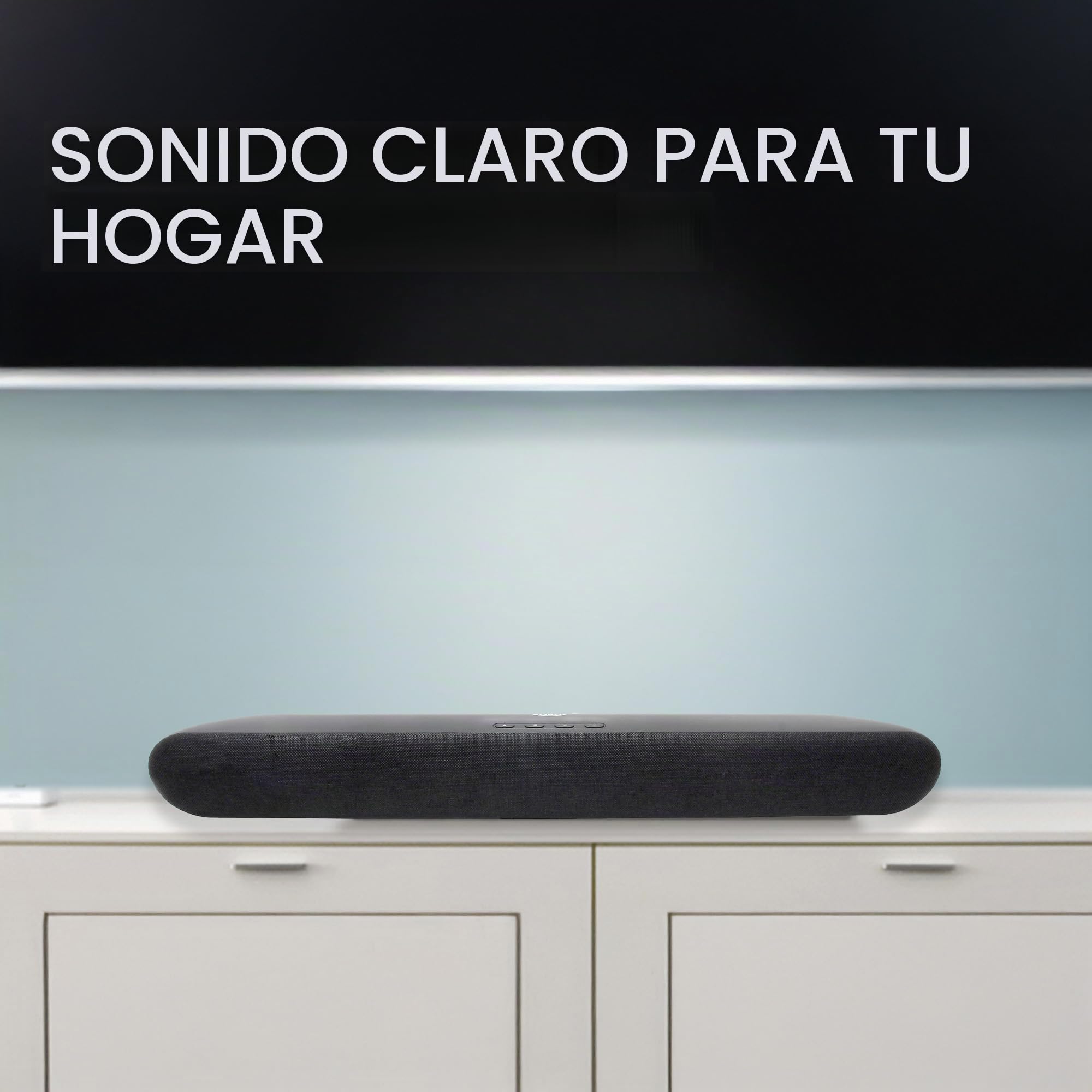 XORO Altavoz estéreo para televisión HSB 70 con Bluetooth, 60 W de Potencia de Salida, AV IN, HDMI ARC, Reproductor Multimedia USB 2.0, Incluye Soporte de Pared, Mando a Distancia por Infrarrojos