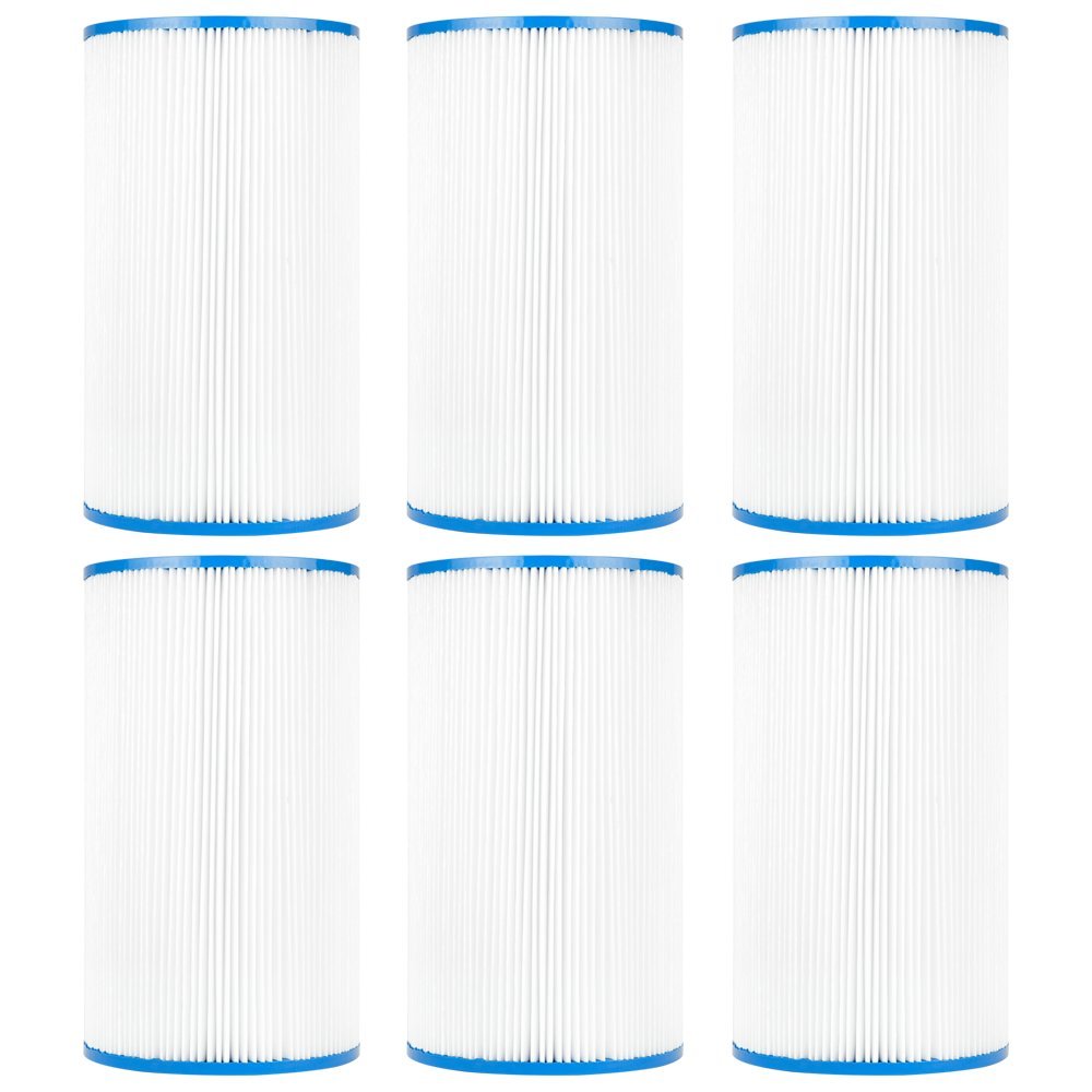 Clear Choice Pool Spa Filter 6.00 Dia x 10.50 in Cartridge Replacement for Hot Springs Aladdin 13004, [6-Pack]