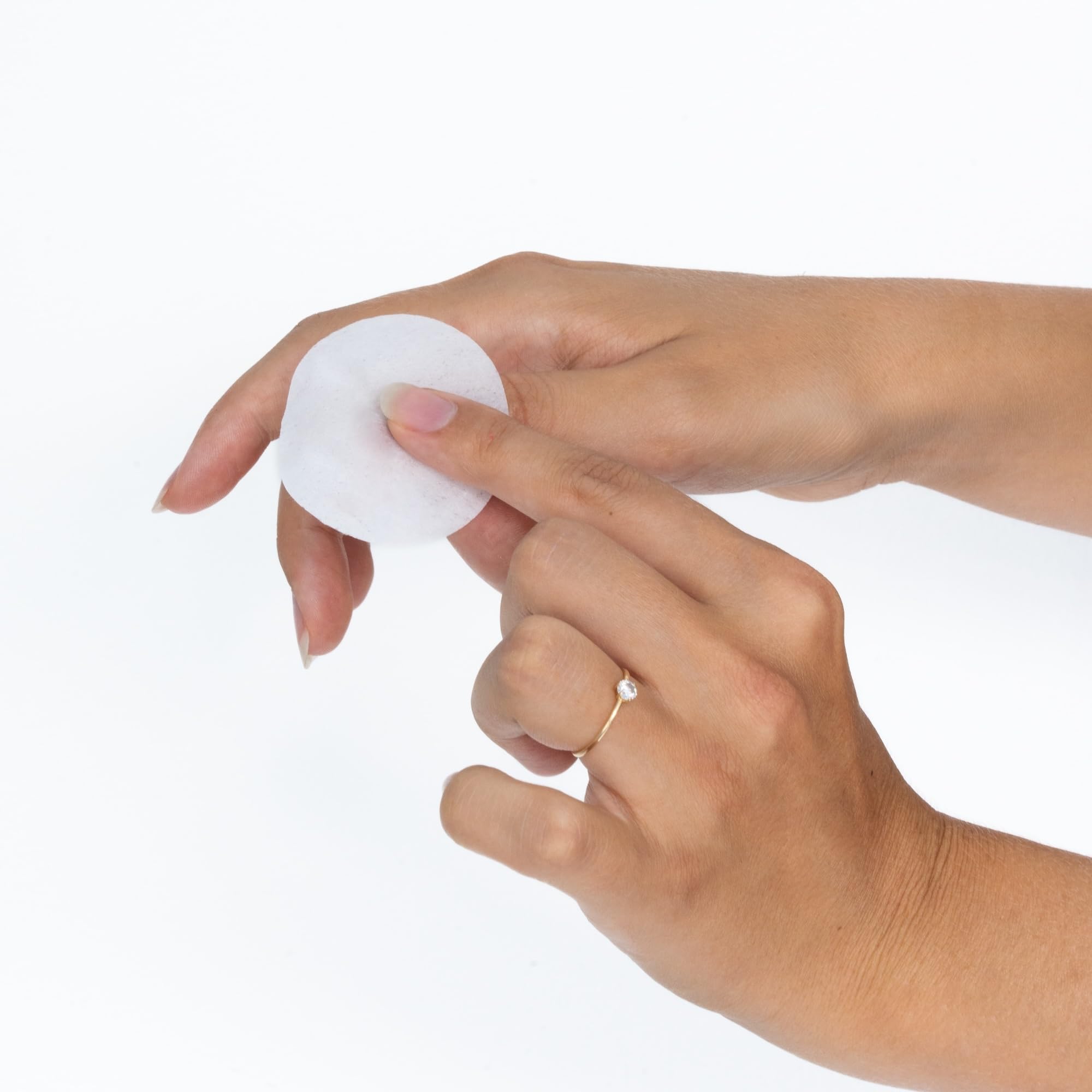 Herome Disques Dissolvants à Vernis à Ongles (Caring Nail Polish Remover Pads) - Sans Acétone - 100 pads