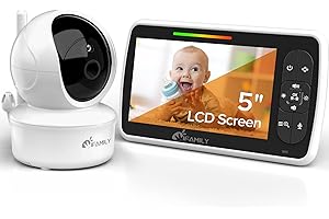 5” Large Display Video Baby Monitor with Wi-Fi