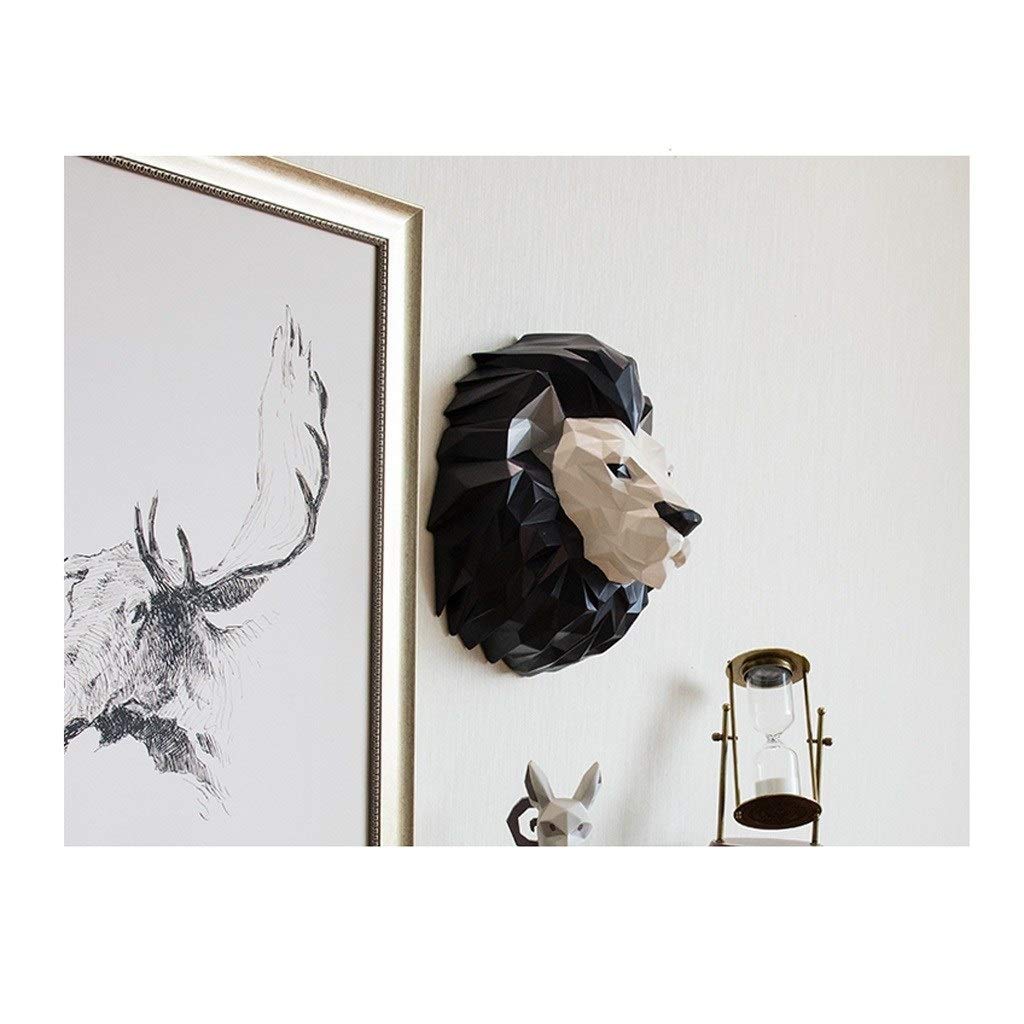 Skulptur Stil Kreative Malerei Dreidimensionales Wandbild Wanddekorationen Wohnzimmer Statuen Neuheit Geschenk