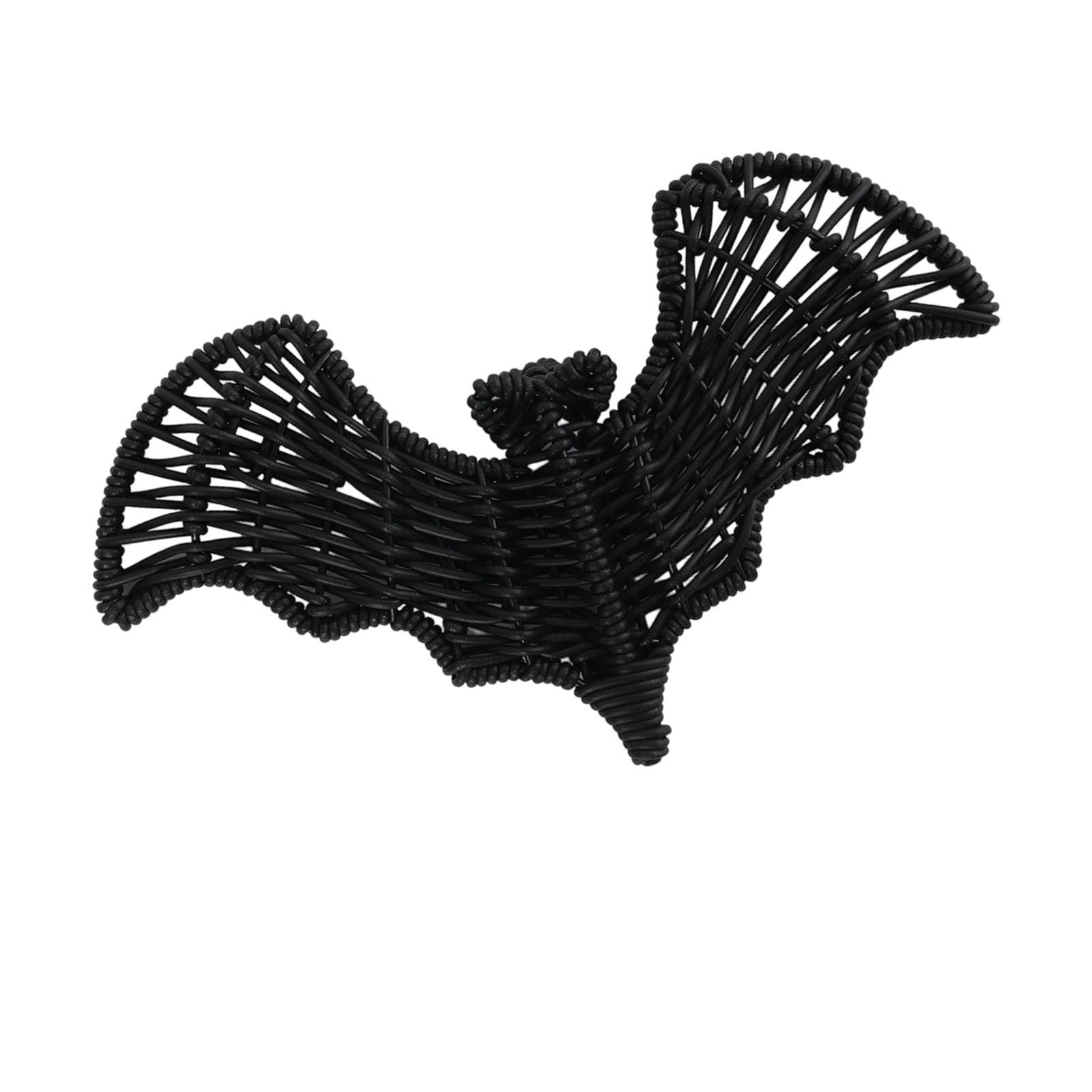Buxuaaaa Handwoven Rattan Bat Decorations Weatherproof Halloween Hanging Ornaments for Indoor/Outdoor Home & Garden Bucolic Iron Bat Party Accessories