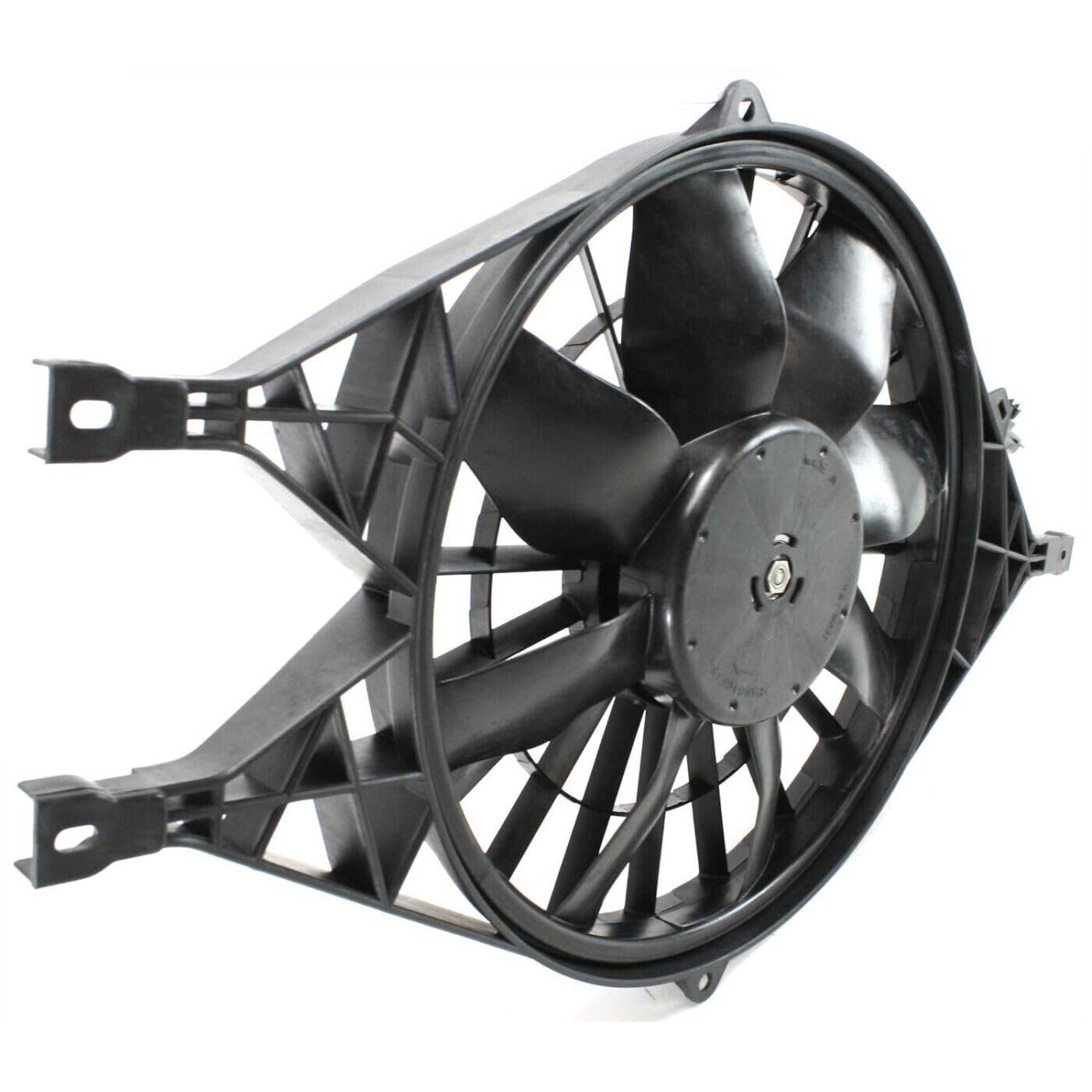 A-Premium Engine Radiator Cooling Fan Assembly Compatible With Ford Edge 2012 2013 2014 2 0l