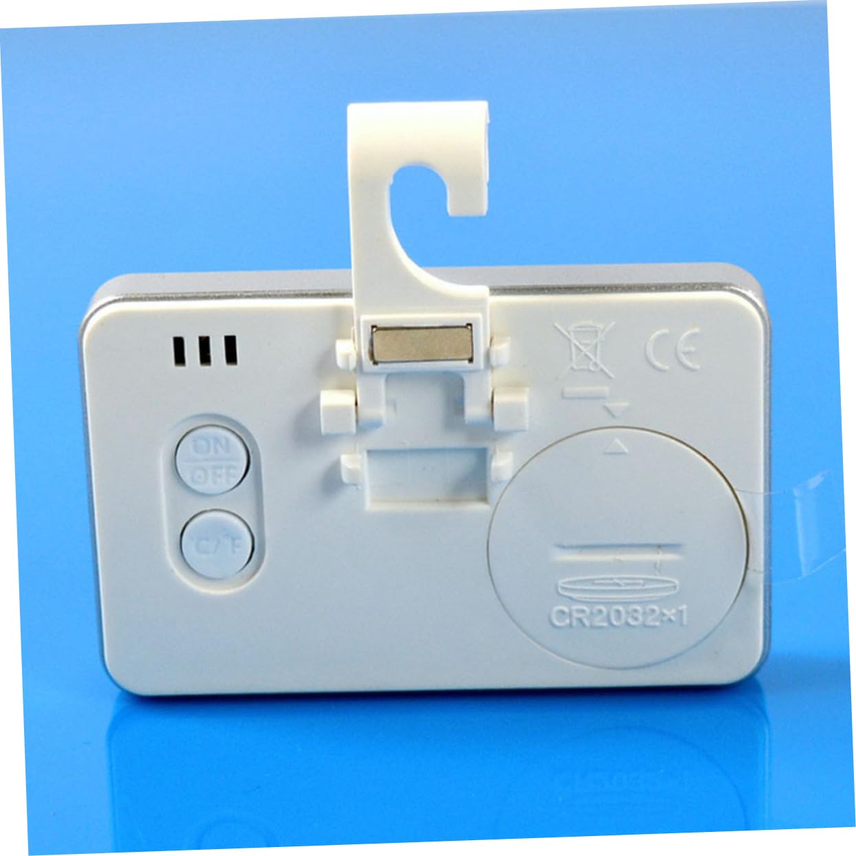 Yardwe 6piezas Termómetro Digital Con Gancho Para Refrigerador y Congelador Medición De Temperatura Interior y Exterior Pantalla Lcd Alarma De Temperatura Para Acuarios y Hogar