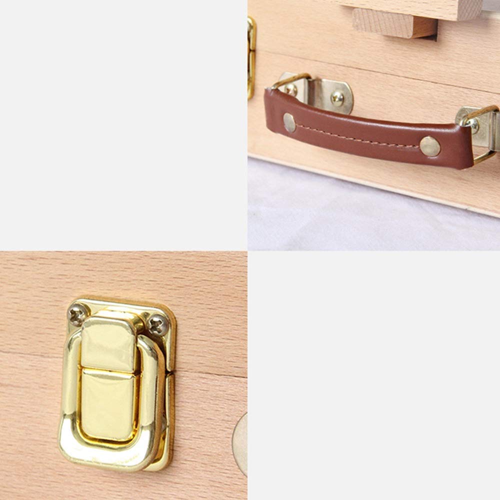 Caballete de Madera para Mesa, Caja de Dibujo, Caballete portátil para Dibujar y Pintar, Caballete de Madera