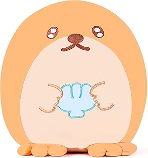 PLAYNICS Large Sea Otter Plush Pillow Stuffed Animal Toy,Big Size Cute Soft Toys 12" Fat Kawaii Hugging Pillows Stuff Cuddle Huggable Adorable Plushie Toy,Gift for Kids Girls Boys (Sea Otter)
