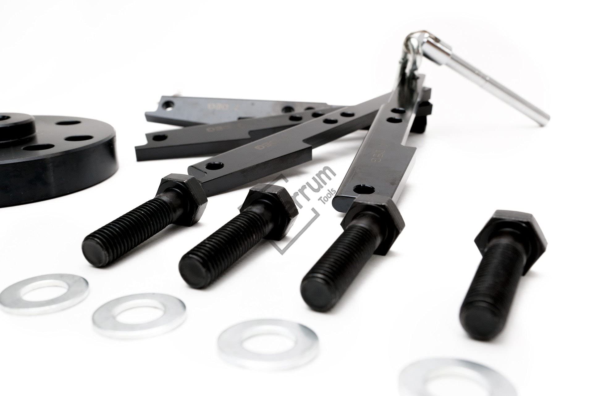 ISX QSX Camshaft Timing and Injector Cam Gear Puller Tool Kit for All Engines 2007 to 2017 Heavy Duty Alternative to OEM 3163021 3163069 3163020