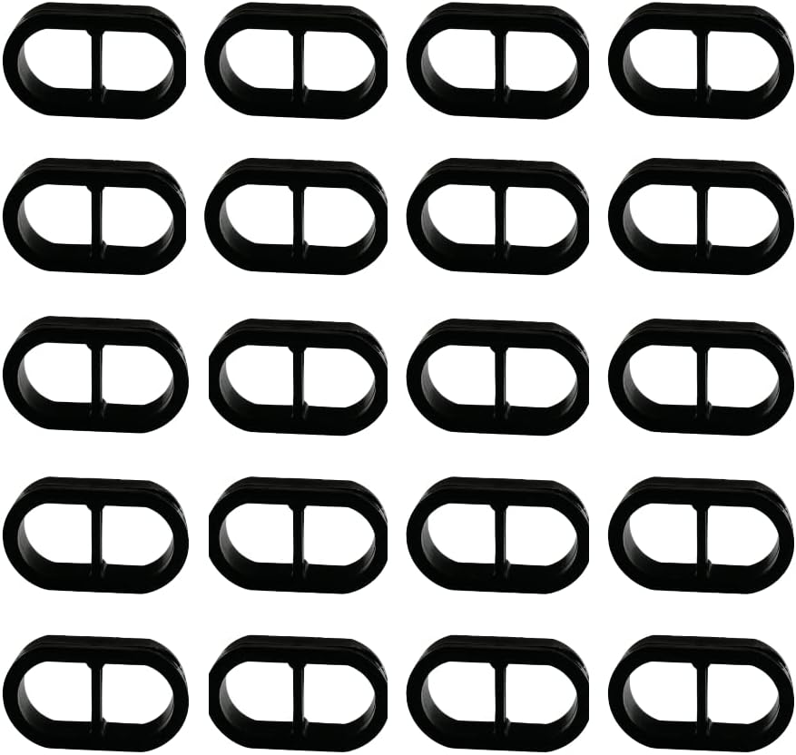 Drip End Cap - 16mm Black (50 Pieces)