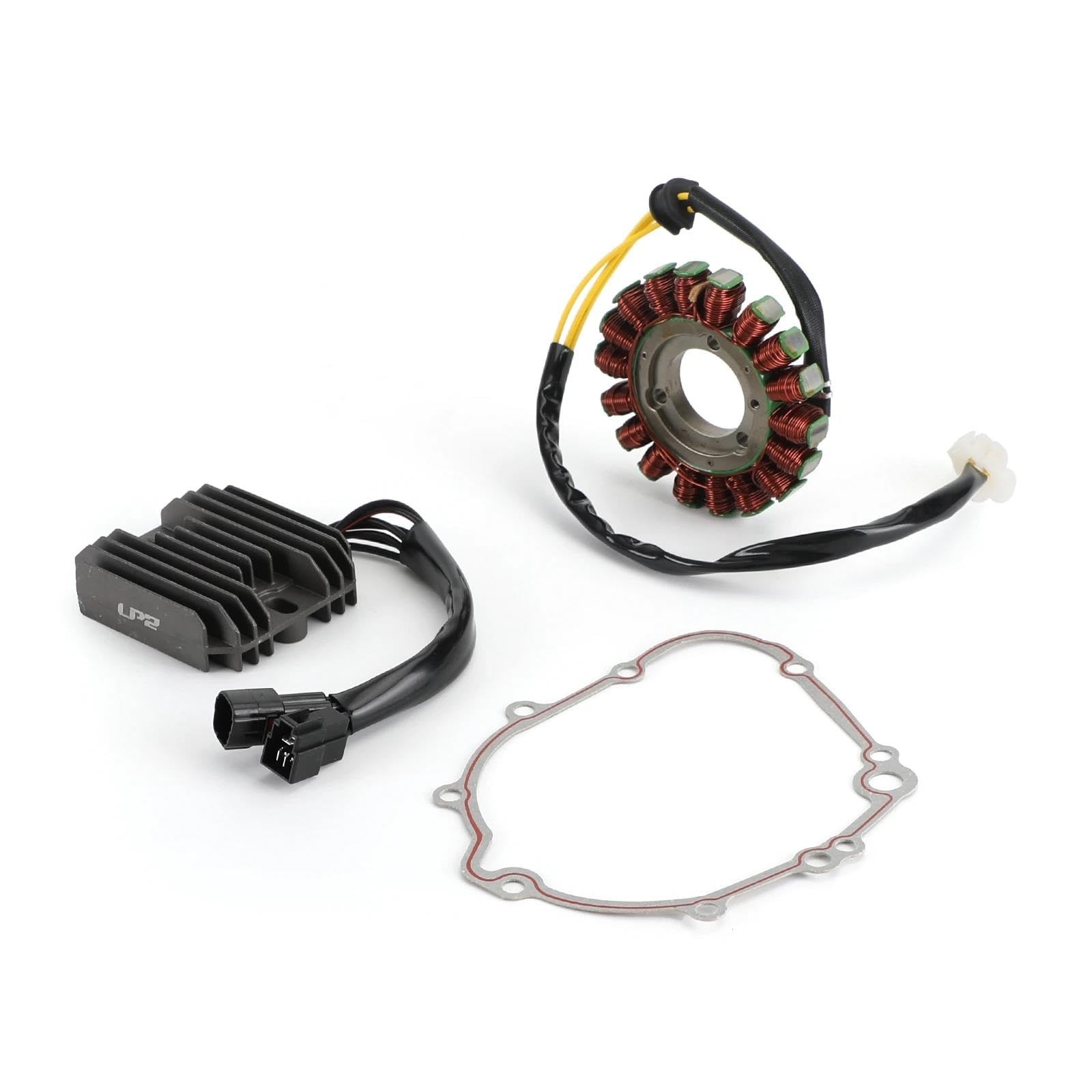 Per Suzuki GSXR 600 750 Guarnizione Raddrizzatore Di Tensione Statore Bobina Magnete Moto