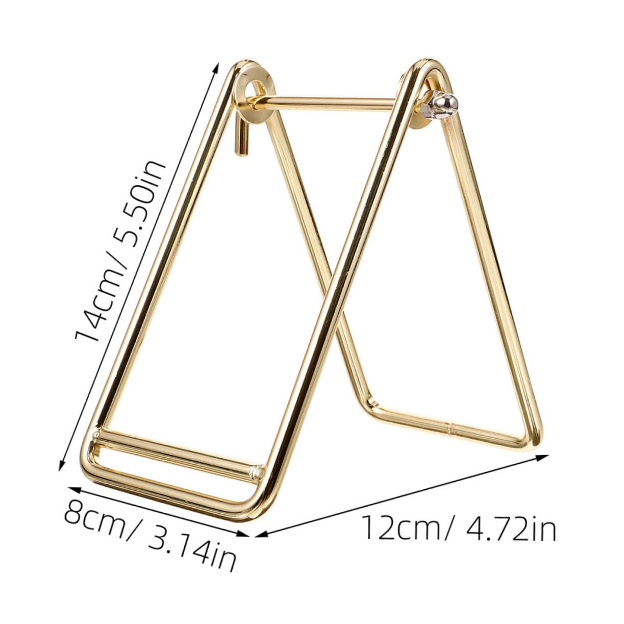 VILLCASE 2pcs Movie Ticket Dispenser Tabletop Ticket Dispensing Holder Stainless Steel Rack for Sports