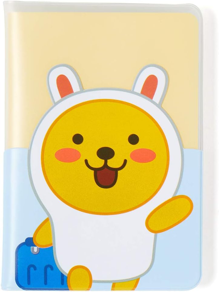 KAKAO FRIENDS Official- Little Friends Clear Passport Cover (Little Muzi)