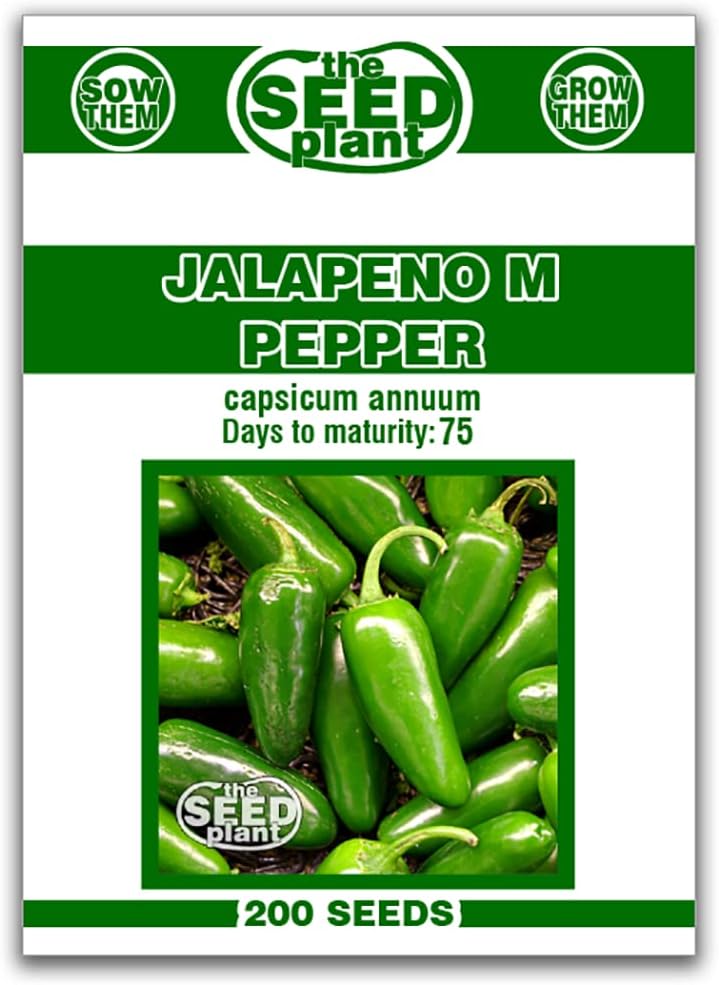 Jalapeno M Pepper Seeds - 200 Seeds Non-GMO