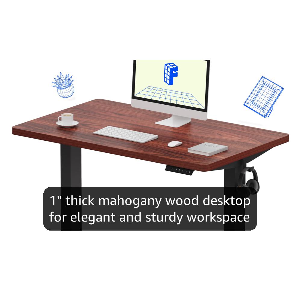 Amazon.com: FLEXISPOT EN1 One-Piece Standing Desk, Electric