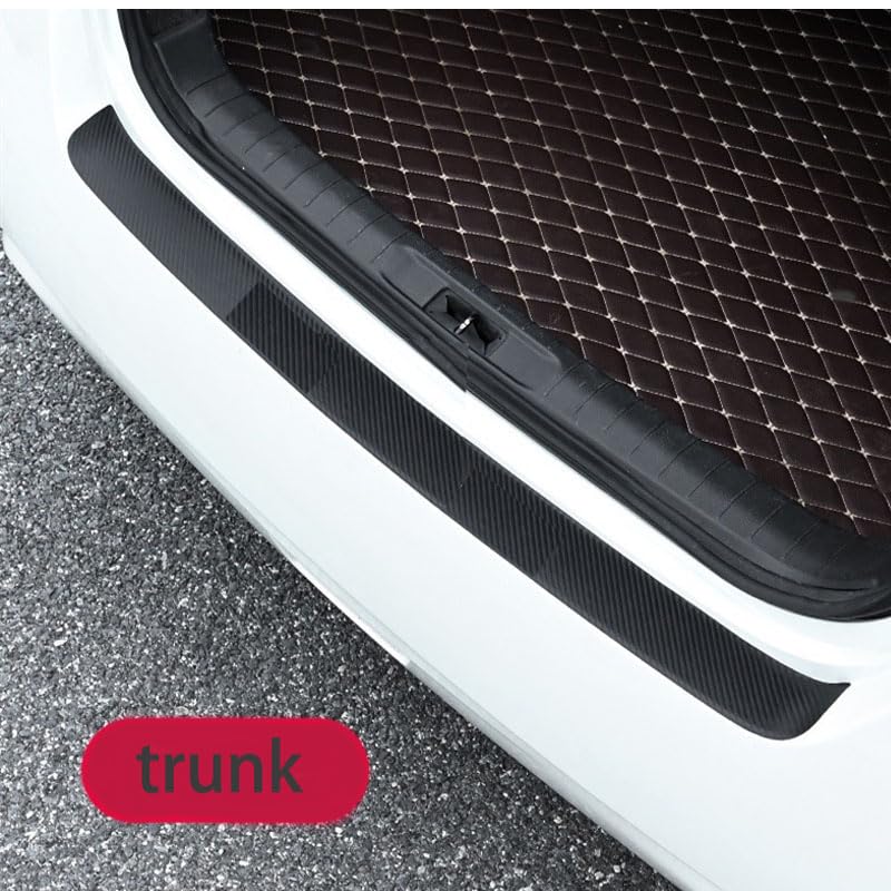 Pellicola Protezione Paraurti Posteriore In Fibra Di Carbonio Per Honda HR-V - Adesivo Anti-Graffio Per Bagagliaio - Foto 6