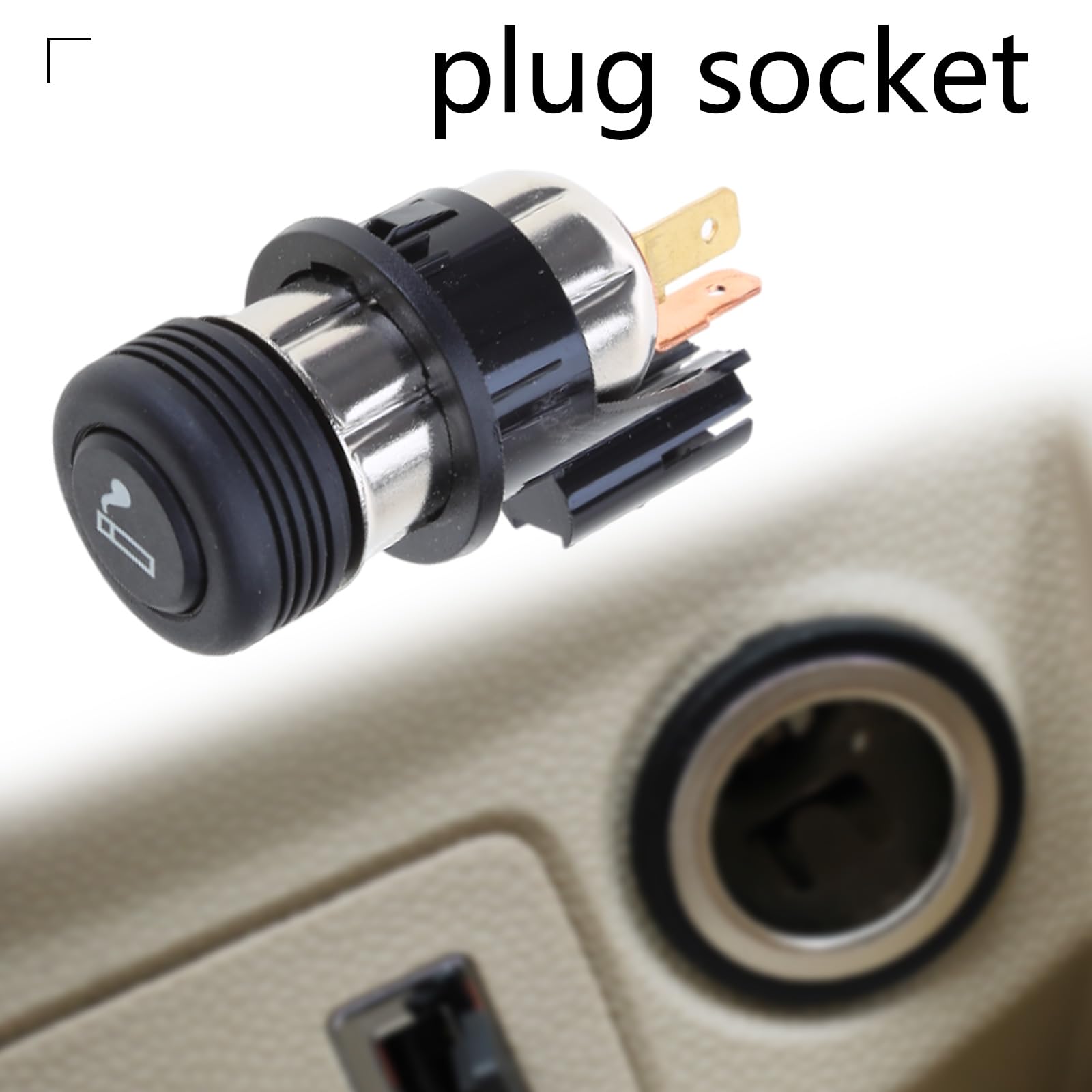 Adaptador de enchufe para encendedor de coche para 98AG15K047AD S-MAX