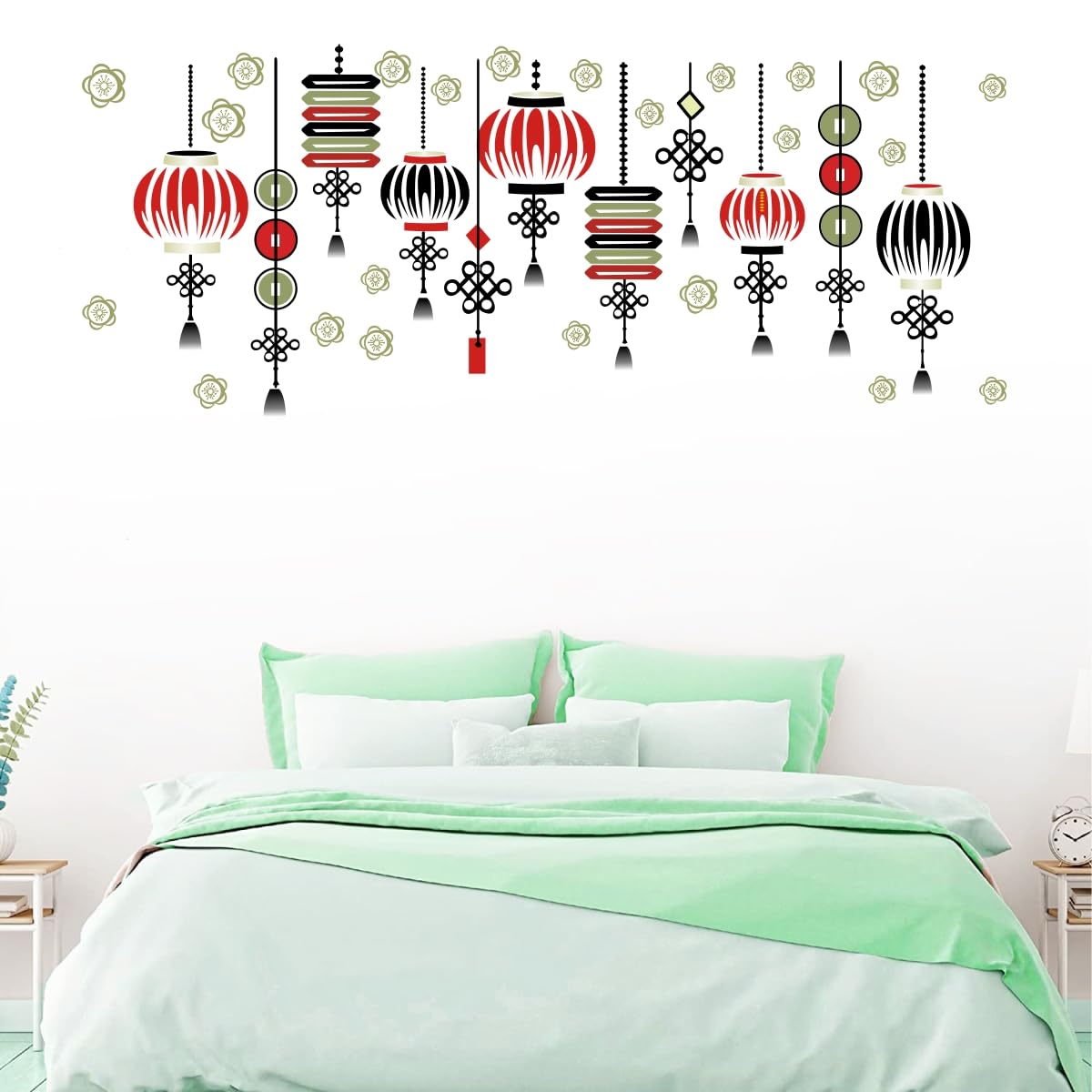 Rawpockets Decorative Chinese Lamps Self Adhesive Wall Sticker (B0CKXM3QK7) Amazon Price History, Amazon Price Tracker