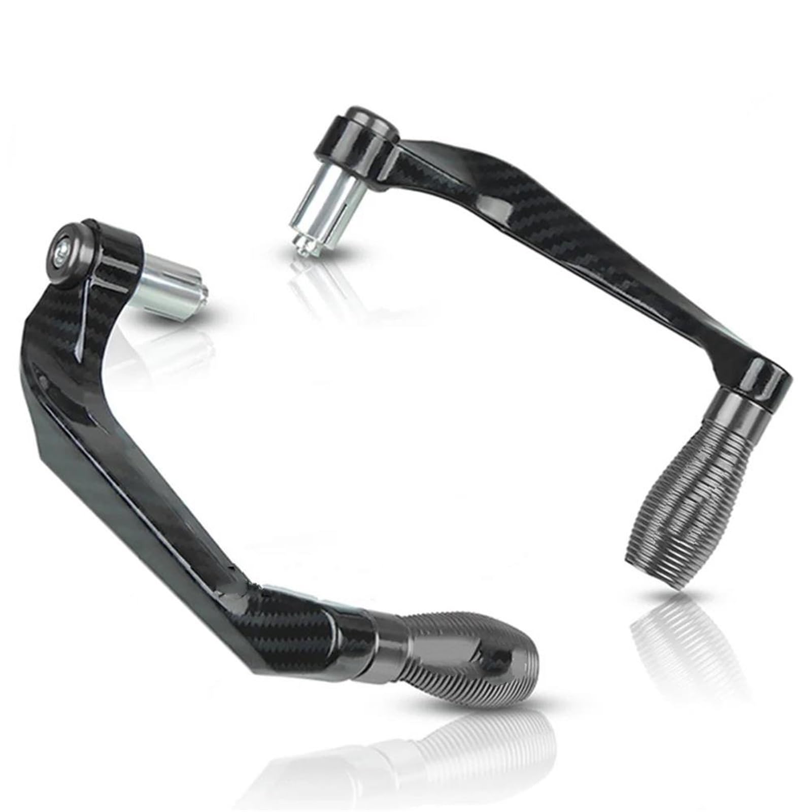 para Suzuki para GSXR para 1000 para 750 Protector Puños Manillar Palanca Freno Embrague Guardamanos(Titanium)