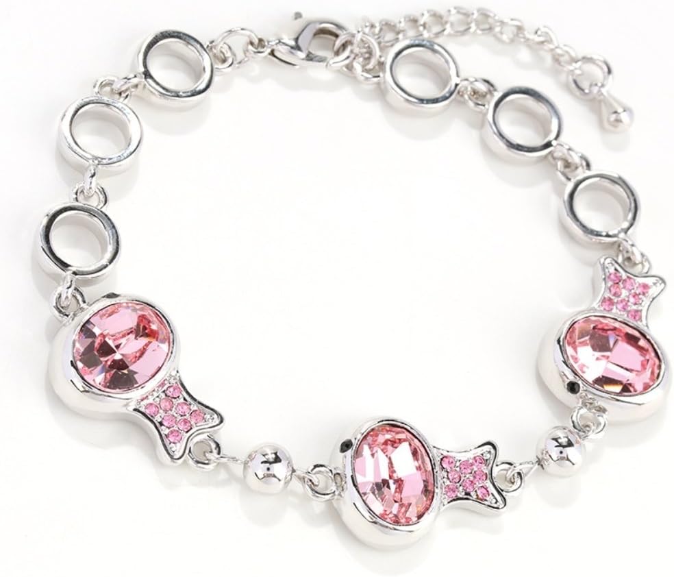 BL-070329 Alloy Korean Version Fish Inlaid Crystal Women's Bracelet