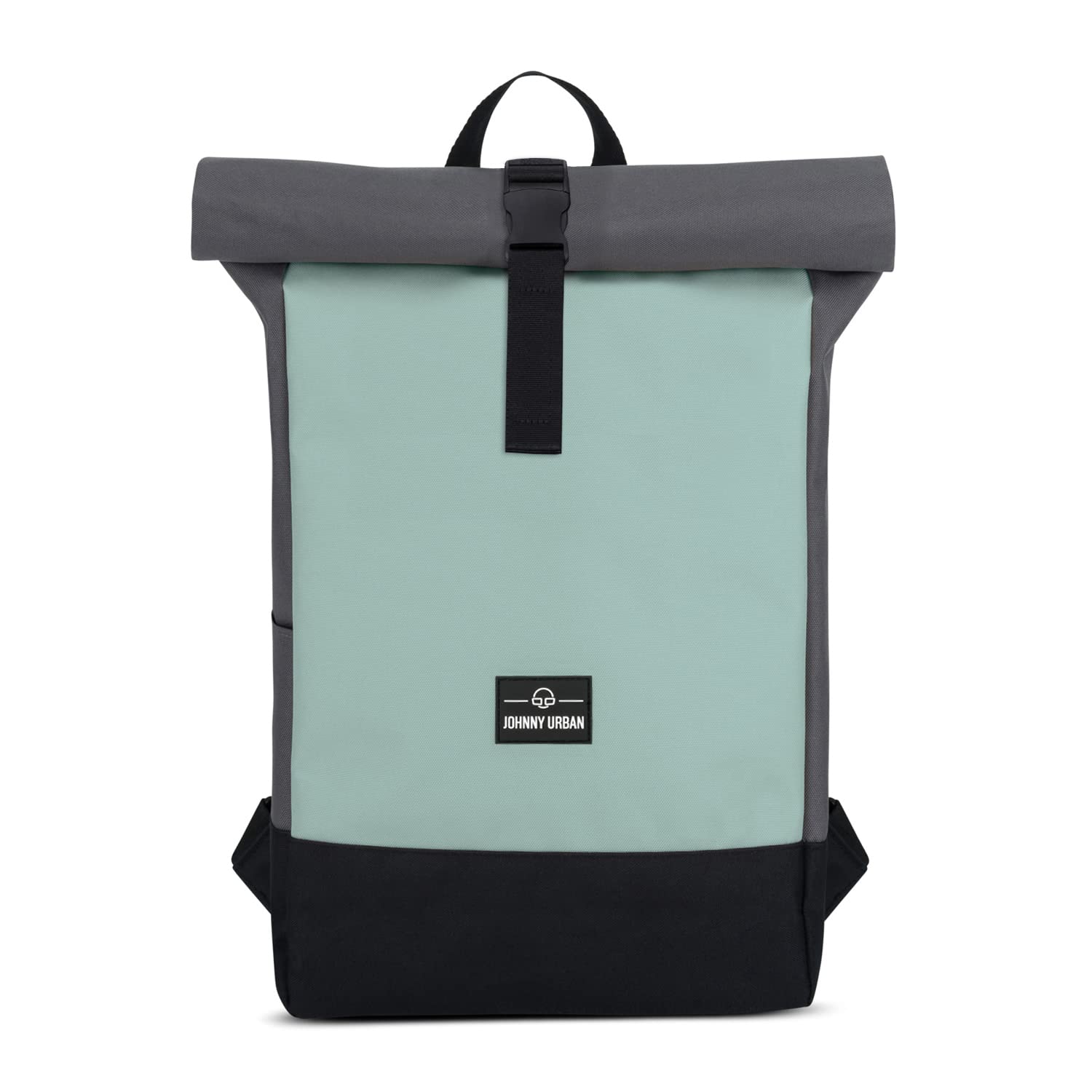 Johnny Urban Nico Rugzak voor dames en heren, dagrugzak met 16 inch laptopvak, 17 liter, voor werk, school, universiteit, reizen, waterafstotend, zwart, Mittelgroße