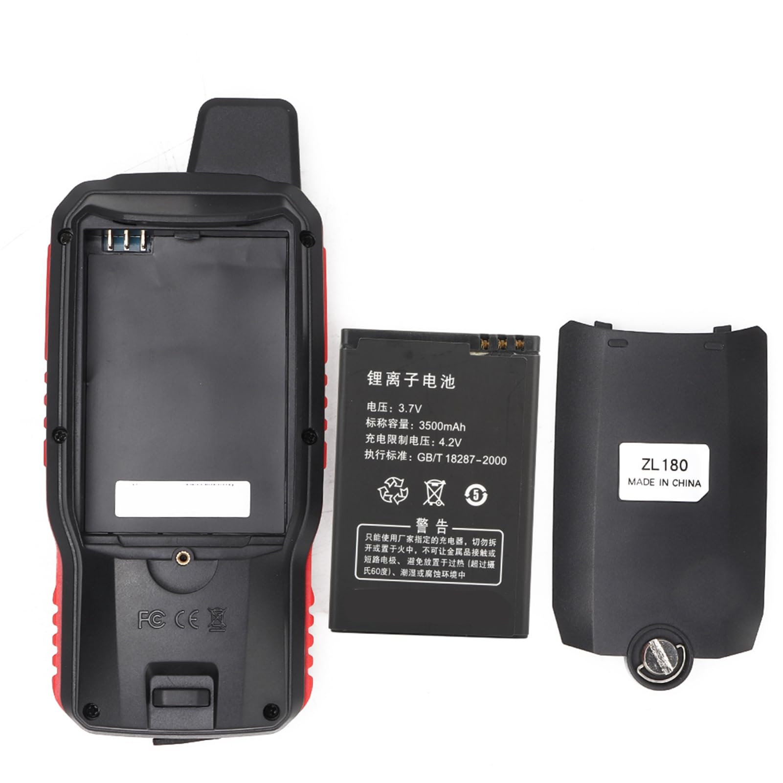 Pantalla de 2,4 Pulgadas, Navegación GPS Portátil, Pantalla Clara, Medidor de área Terrestre para Explorador Al Aire Libre, Camping, Senderismo (Enchufe de la UE)