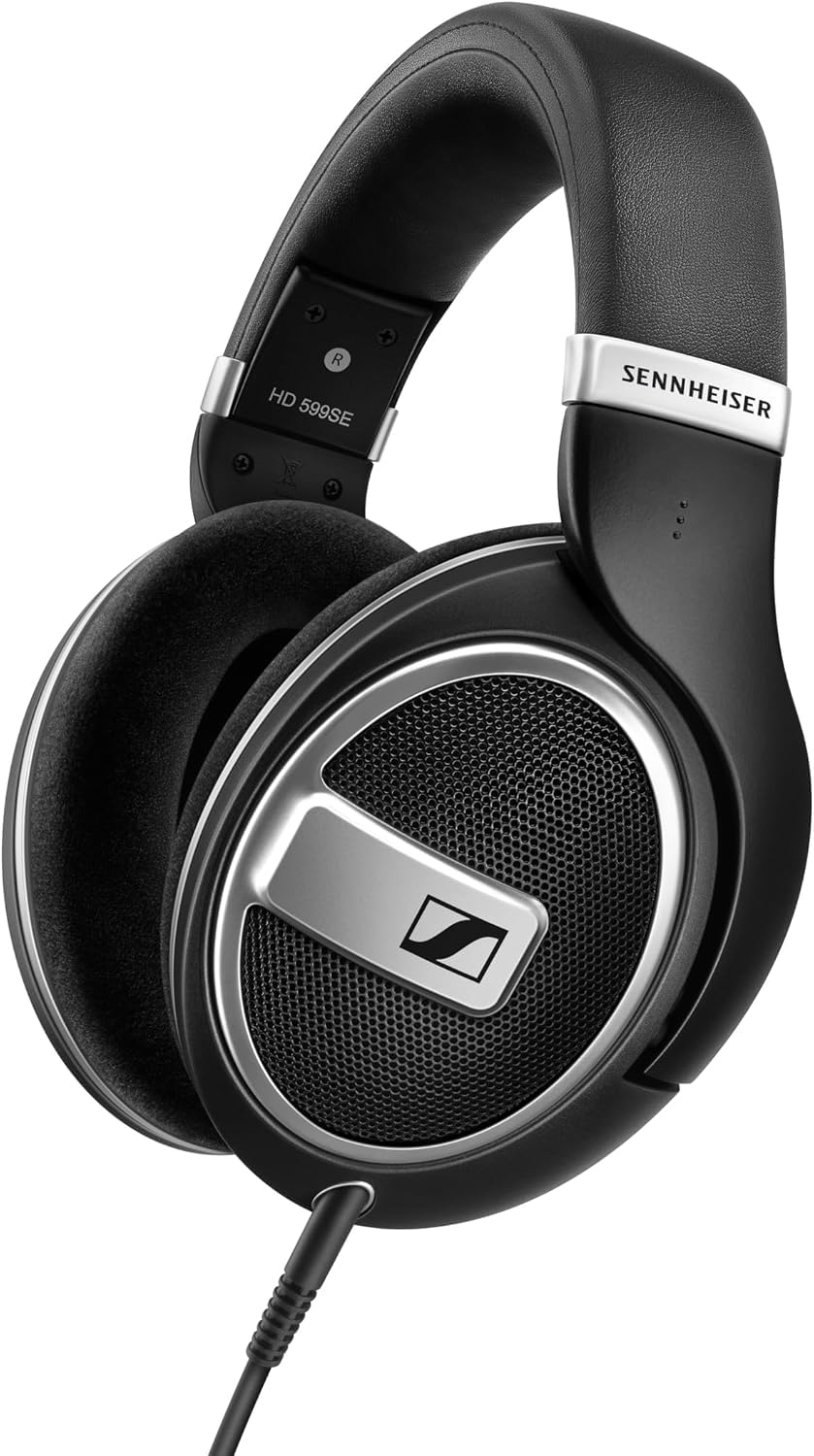 ゼンハイザー HD 599 SE 開放型 有線ヘッドホン 50Ω ブラック Amazon.co.jp: ゼンハイザー HD 599 SE 開放型 有線ヘッドホン 50Ω