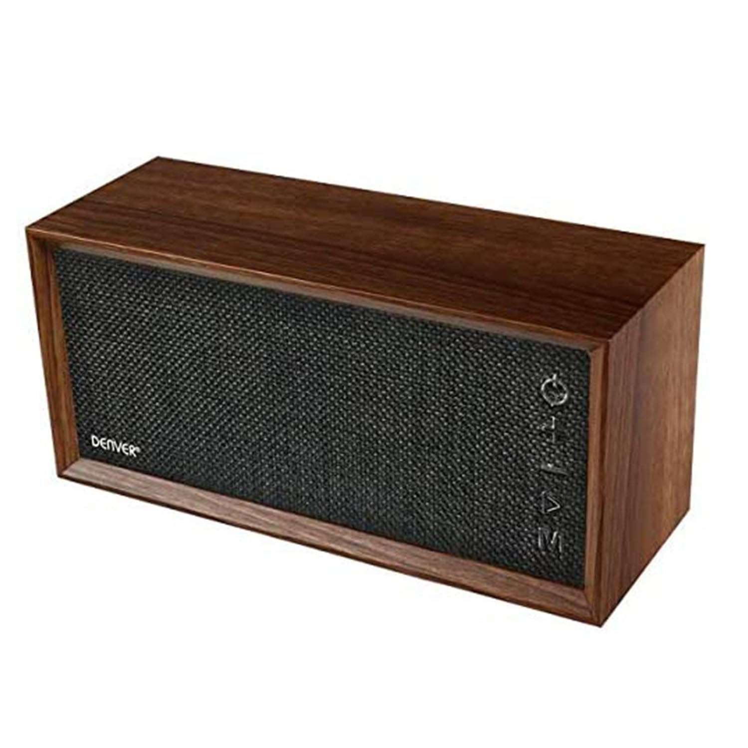 Denver BTS-210GREY Enceinte Portable 10 W Enceinte Portable stéréo Marron, Gris BTS-210GREY, 10 W, avec Fil &sans Fil