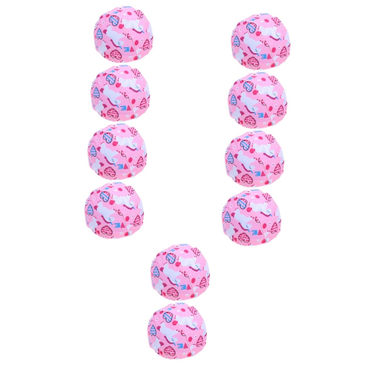 6 Pcs Cuffia Da Nuoto Cuffia Per Piscina Cuffia Elastica Per Il Nuoto Cuffia Da Nuoto Del Fumetto Cappello Per Le Donne Visiera Da Bagno Per Bambini Cuffie Per Le Donne Cappello