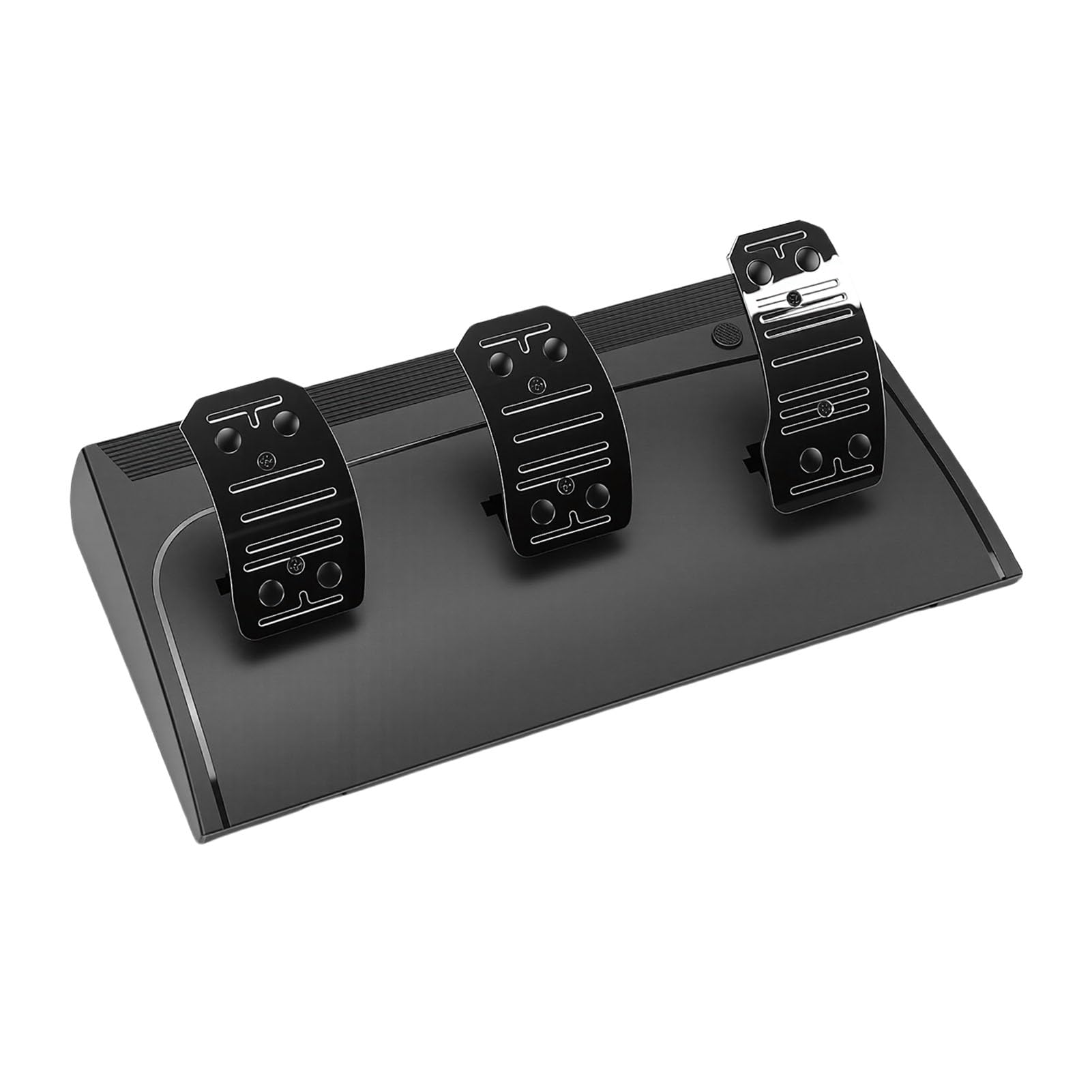 Kit de Pedales de Piso y Volante de Carreras con Paletas de Palanca de Cambios Manual Rotación de 270° para Control Mejorado para PC, Juegos de Simulación de