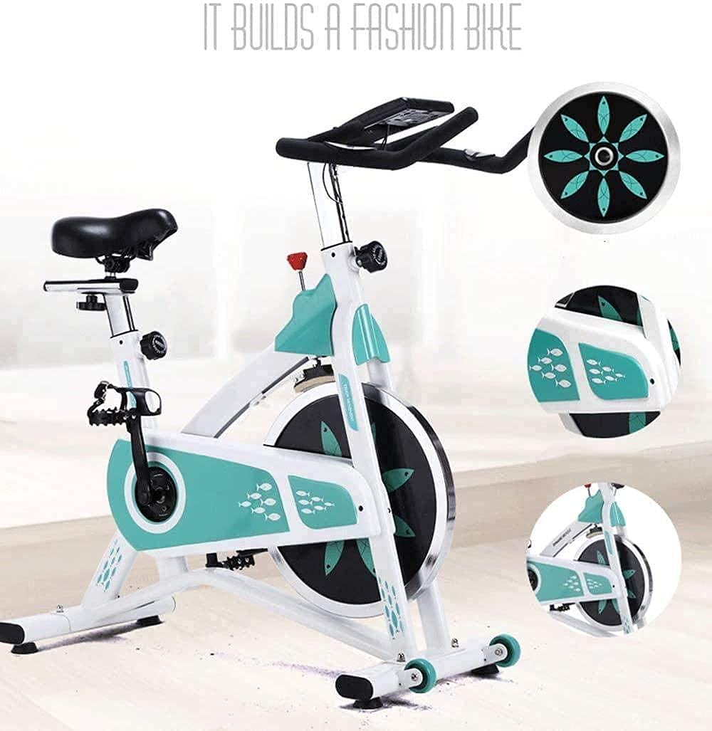 Rower treningowy domowy, wyjątkowo cichy rower spinningowy z pedałami, profesjonalny sprzęt do ćwiczeń odchudzających w pomieszczeniach, regulowany uchwyt, czujnik tętna