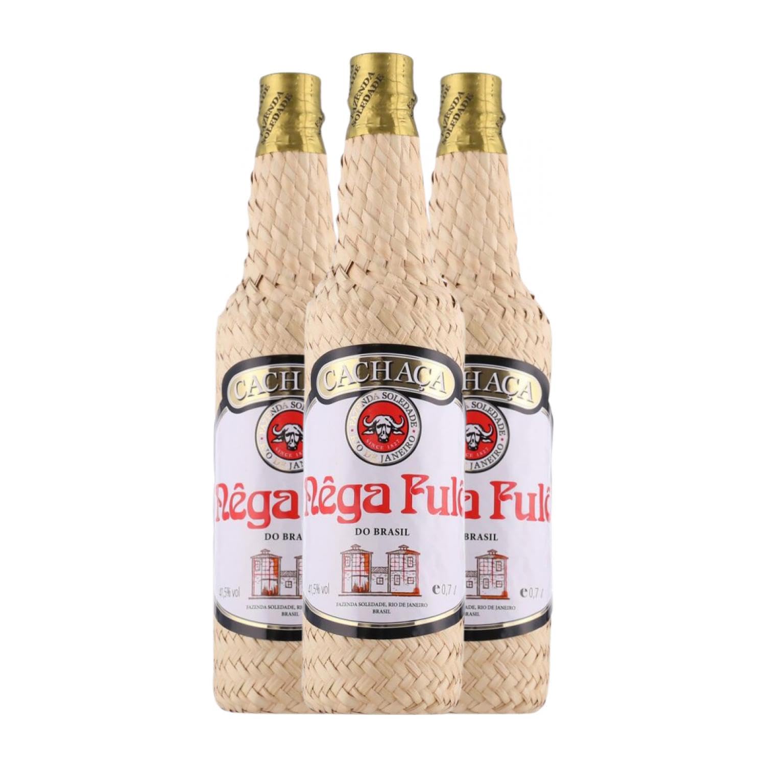 Cachaza Nega Fulo 70 cl Caja 3 Botellas