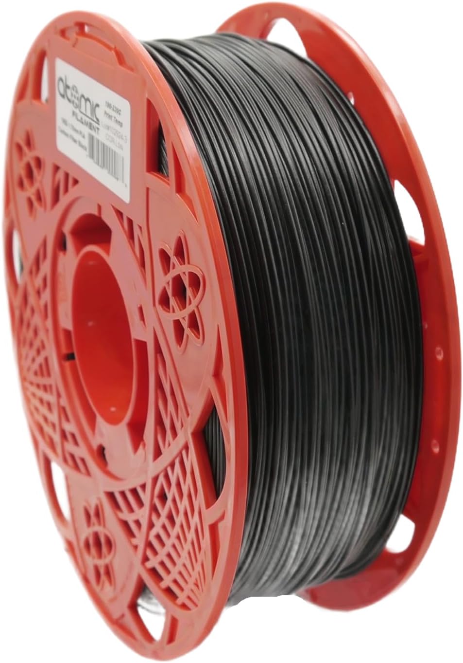 Atomic Filament CARBON FIBER Extreme Black PLA Filament AMS Compatible AMS Compatible