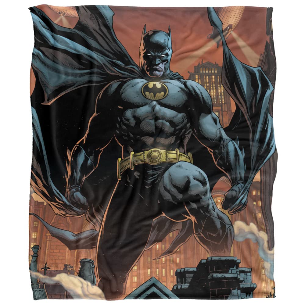 Capa Batman Rooftop Oficialmente Licenciada Toque Sedoso Super