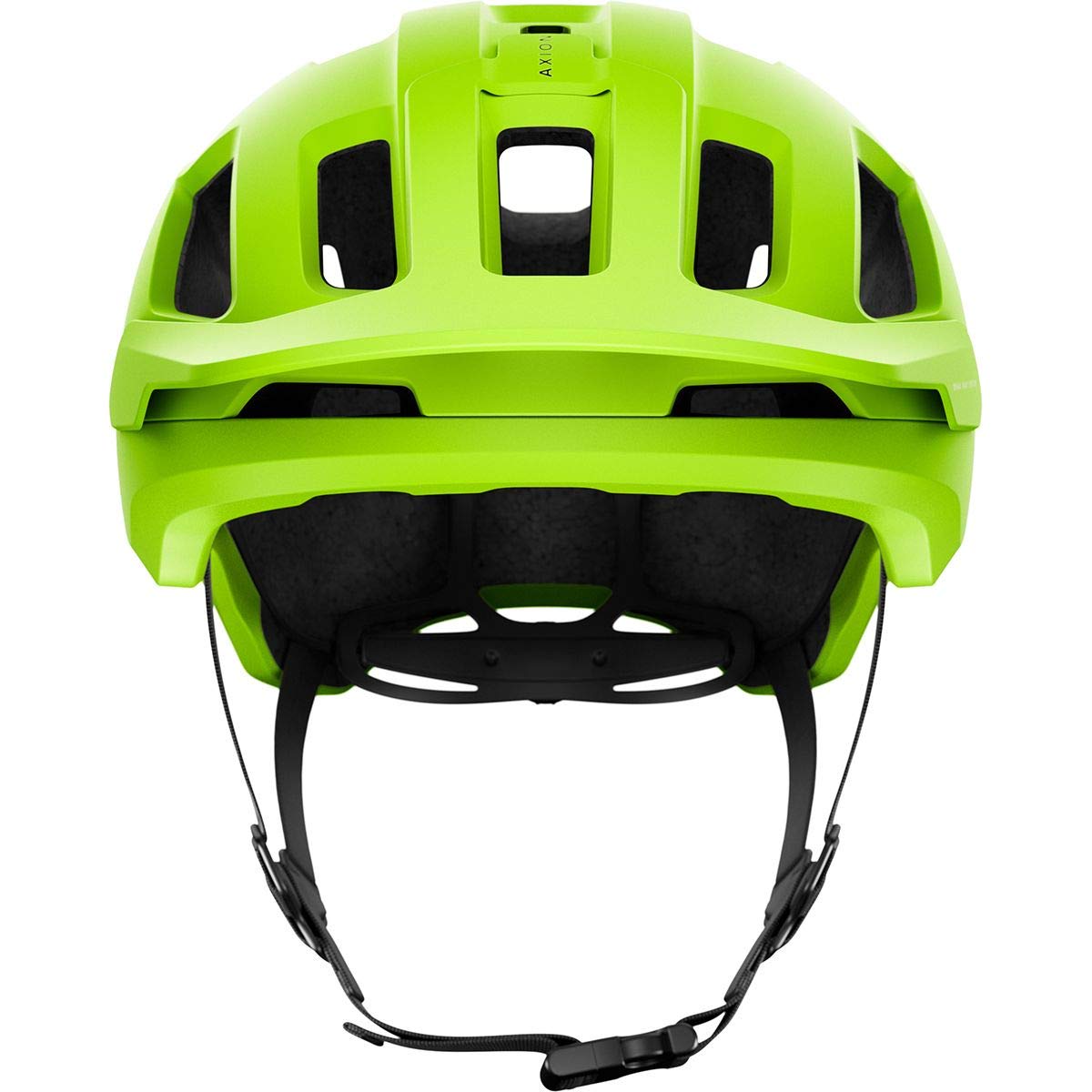 Casque Vélo POC Axion SPIN - Jaune Fluo/vert Mat - Taille S (51-54 Cm)