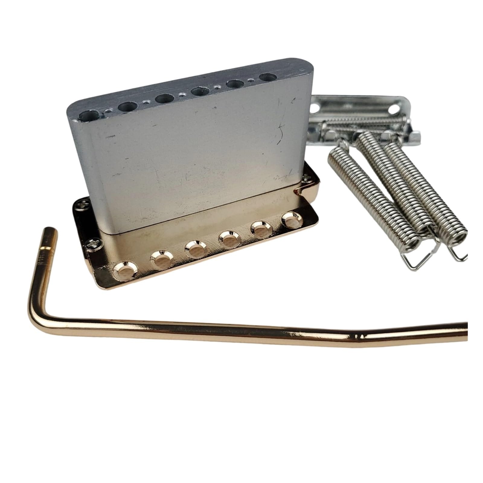 Guitarra Eléctrica Puente De Trémolo Único Vibrato Gold Accesorios Para Principiantes | Puente de guitarra
