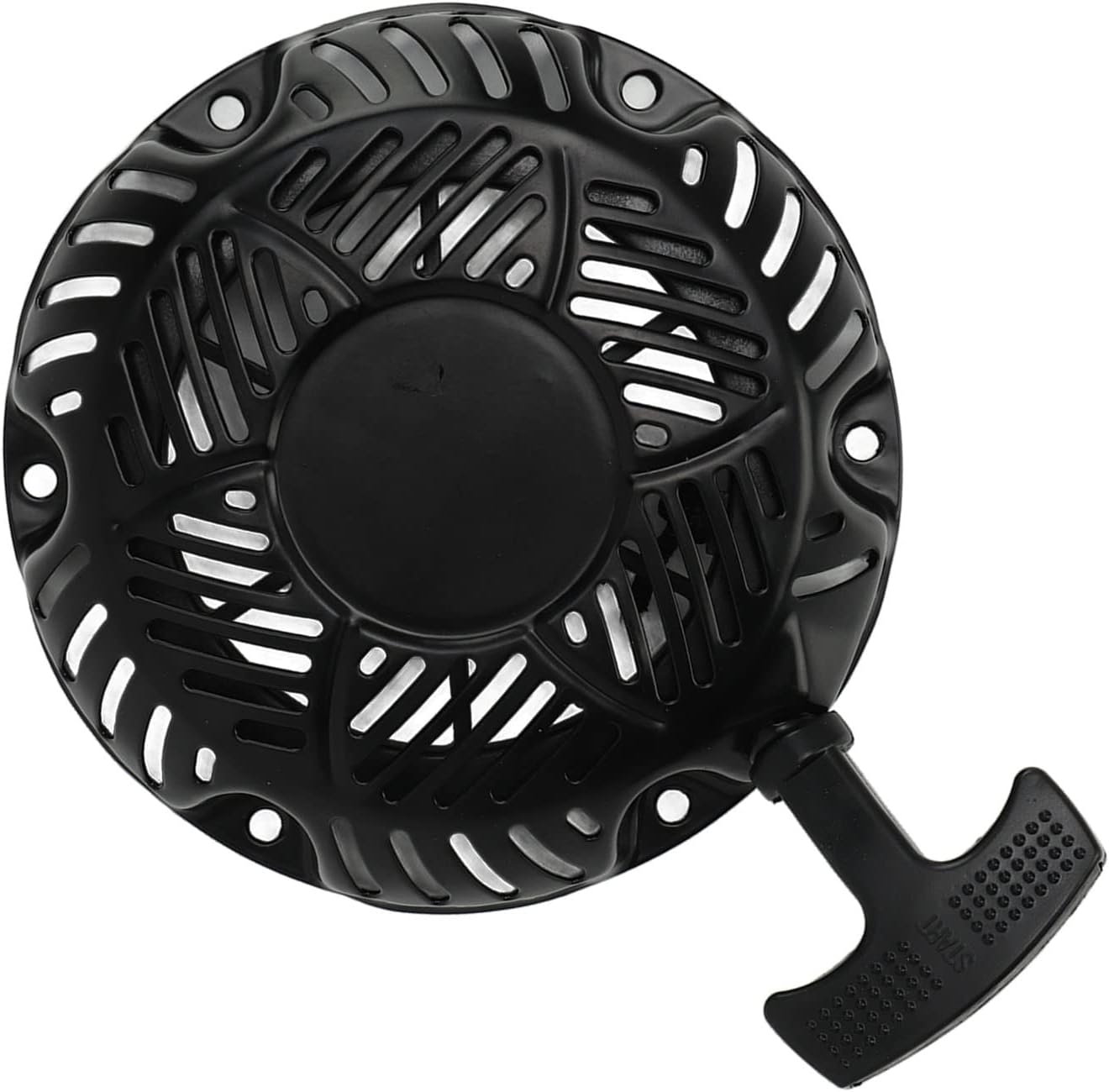 Zerone Starter Assembly, Pa6Gf30 Pull Start, Pa6-Gf30% with Retractable Cable, Replacement for Ch270 Ch260 Engine, Black Coating, Easy Installation