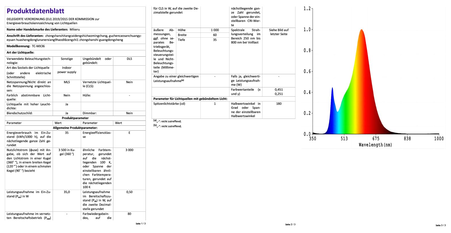 Mikeru 60CM LED Esstisch Pendelleuchte, Deckenleuchte Ringe Schwarz Dimmbar von 10% bis 100% 3000K/4500K/6000K Wohnzimmerleuchten mit Fernbedienung Hängeleuchte Rund für Wohnzimmer