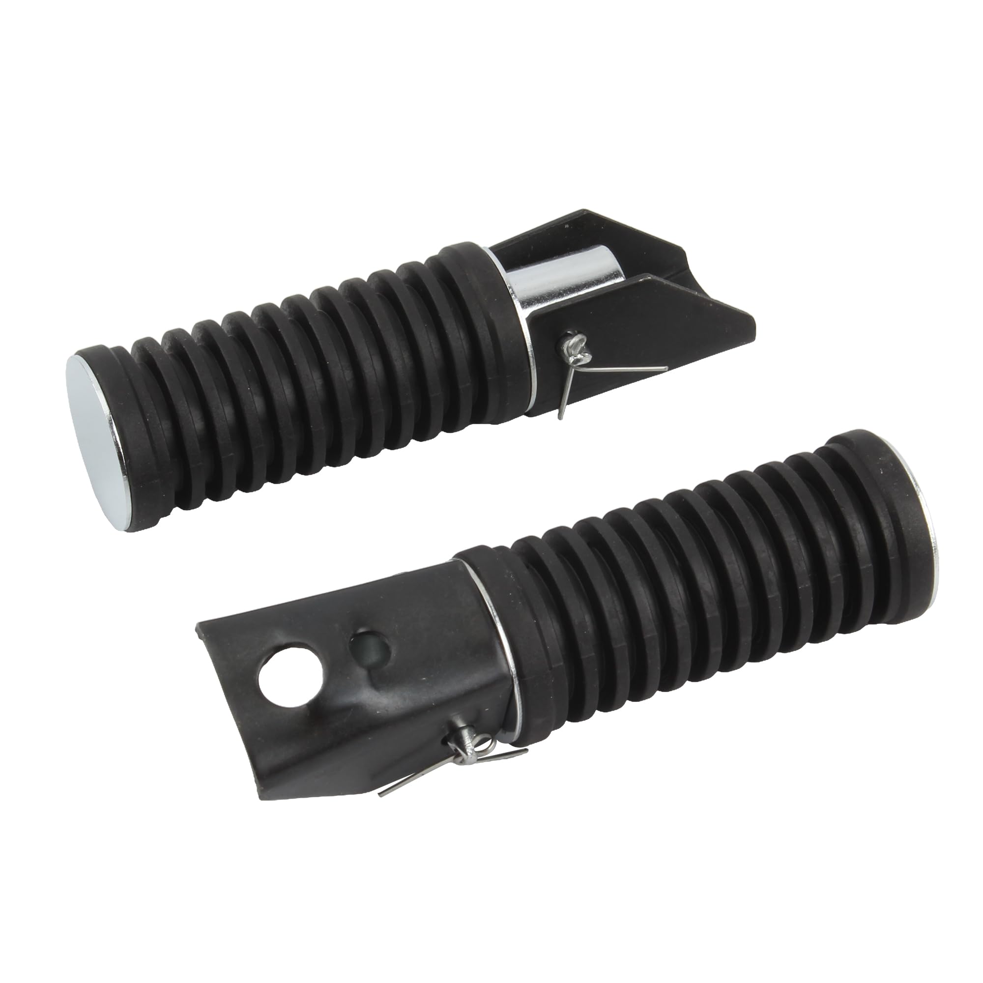 Abrazadera de montaje de estriberas para motocicle 1 par de estriberas traseras universales for motocross juego de soporte de reposapiés ajustable de ángulo(GS)