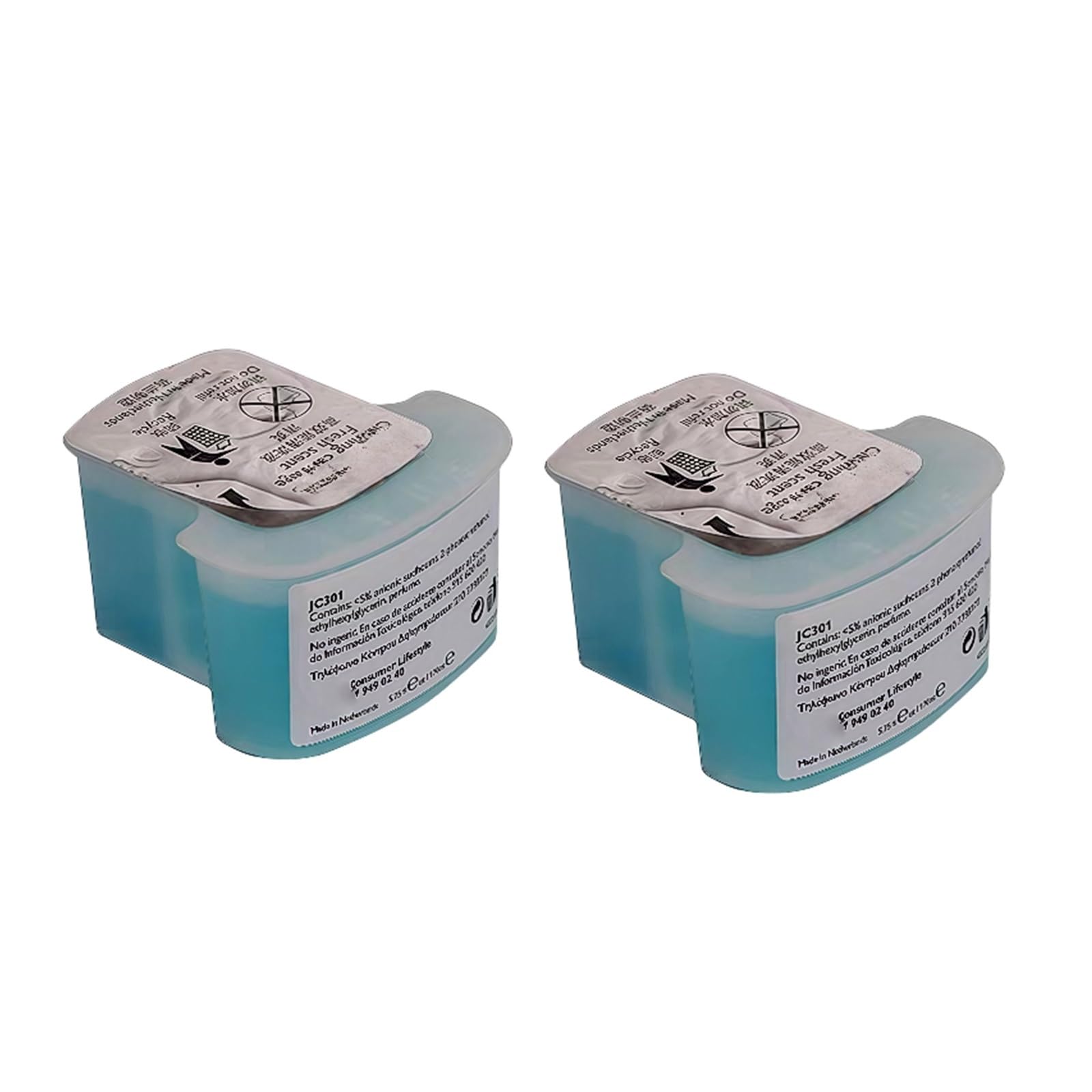 Rasoir Électrique JC301/302 Solution De Nettoyage. Compatible Avec Philips S7000/S7370/S9511/S9111/S5000/S6000/S7000/S8000/S9000 Series Les Rasoirs(2pcs)