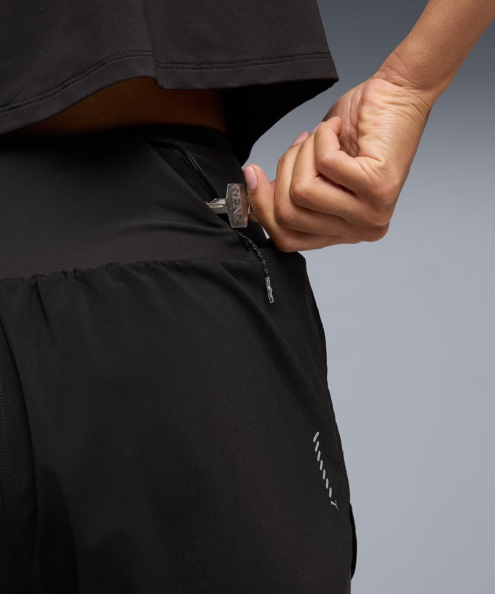 PUMA Damen Dreamrun 2-in-1 dryCELL 3" Laufshorts