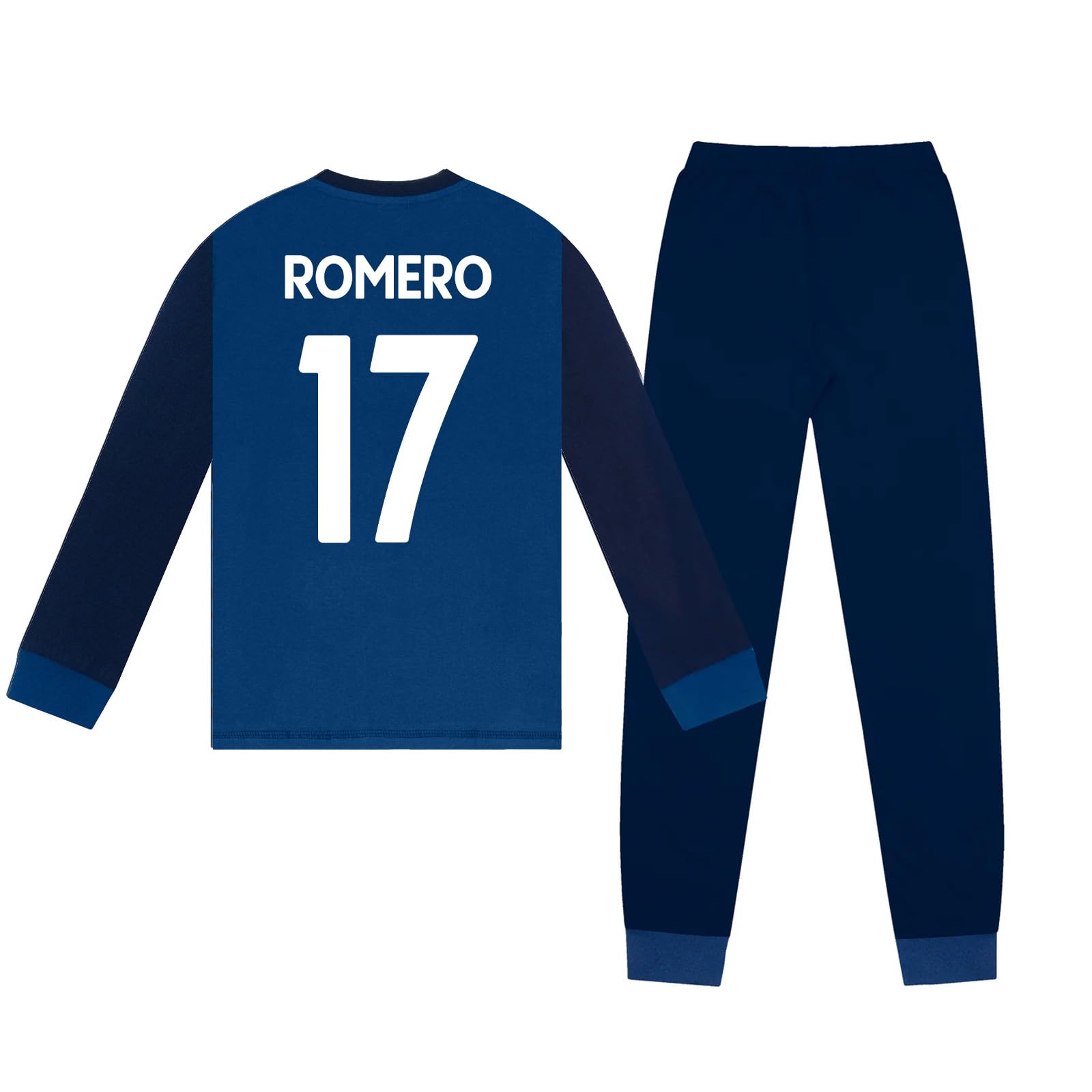 Tottenham Hotspur FC Boys Romero 17 Long Pyjamas Navy 9-10 Years