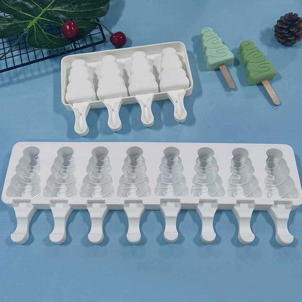 Moldes para polos， Molde 4/8 de grado alimenticio for hacer helados, suministros for el hogar, padres e hijos, herramienta for trabajar juntos.