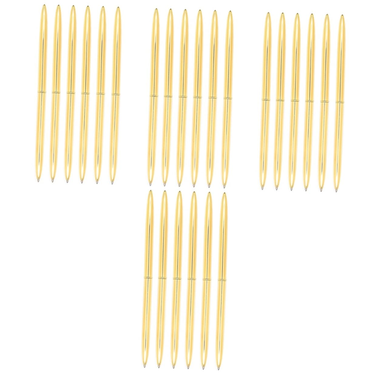SHINEOFI Set Di 4 Penne A Sfera Con Stilo Penne in Metallo Forniture Scolastiche Ufficio Famiglia Penna A Inchiostro 6 Pezzi*4