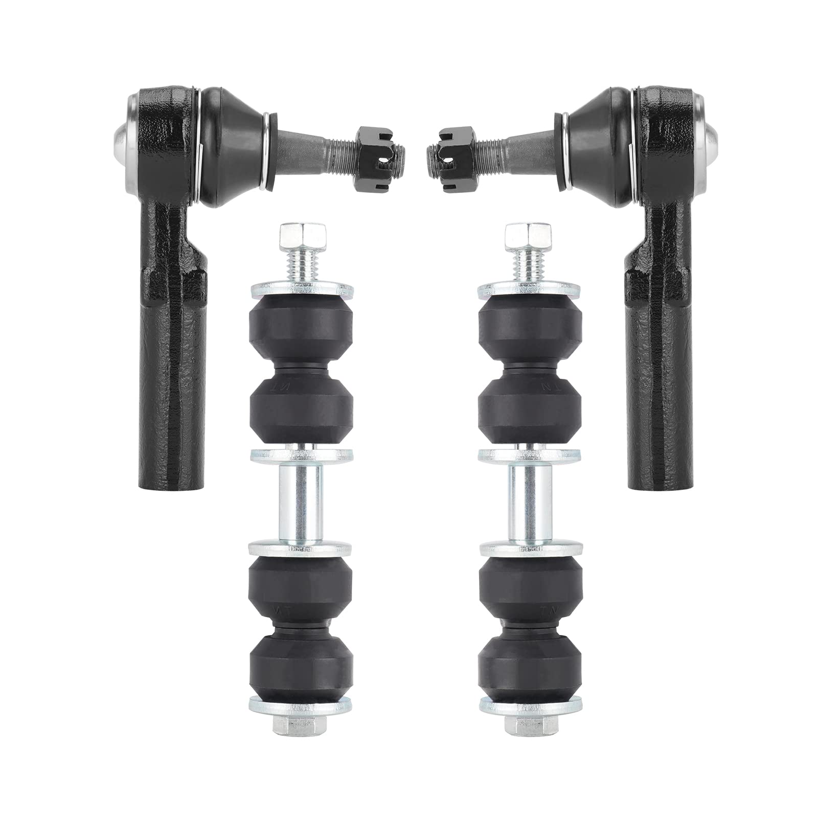 SCITOO Kit De Suspensión De 8 Piezas, 2 Brazos De Control Superior