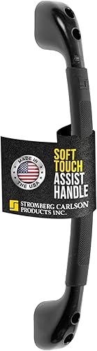 Stromberg Carlson Barra de agarre para caravana, manija de puerta de entrada para RV, cámper o remolque, barra de asistencia exterior para