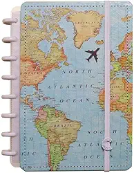 Caderno Inteligente A5 Mapa Mundi CIA52095 By Gocase