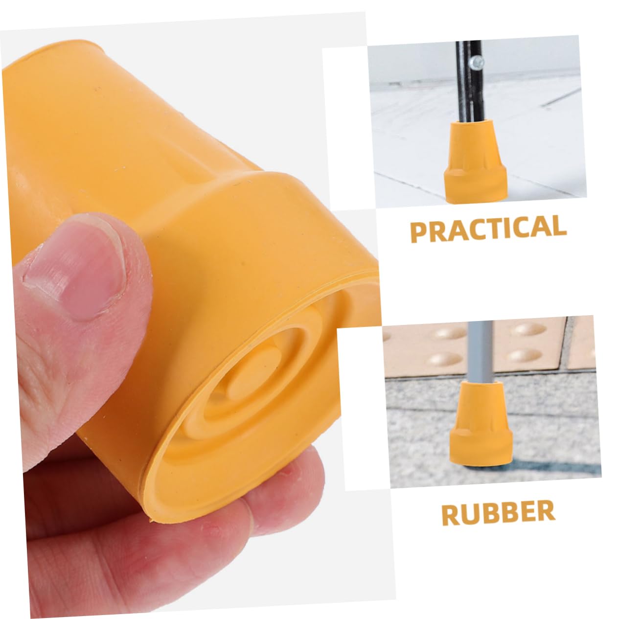 5 Ensembles Embouts De Béquille Antidérapants Lot De Accessoires De Remplacement Pour Cannes Et Bâtons De Marche Protection Sécurisée Et Durable Pour Utilisation 2 Pièces * 5