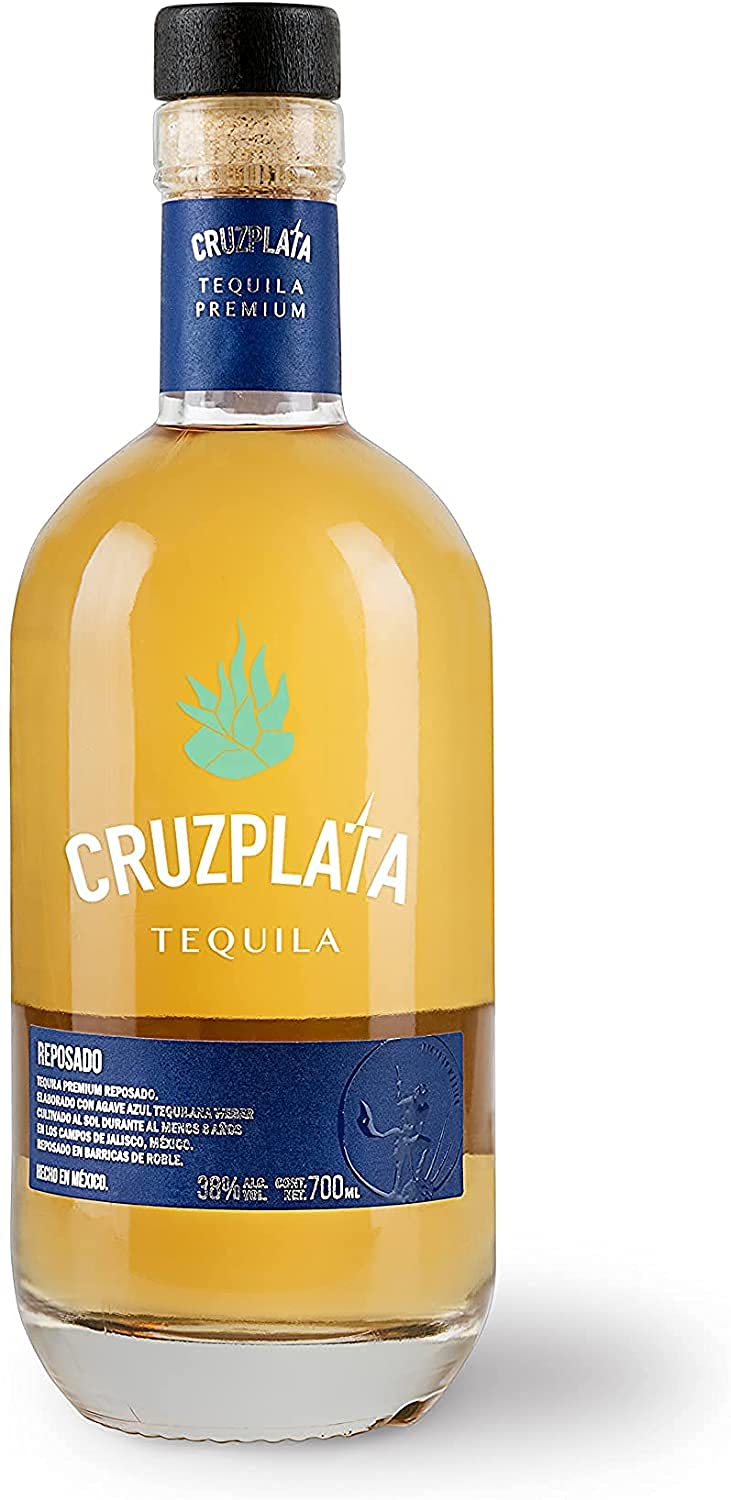 Tequila Premium Reposado CRUZPLATA Botella 700 ML - Tequila CRUZ PLATA
